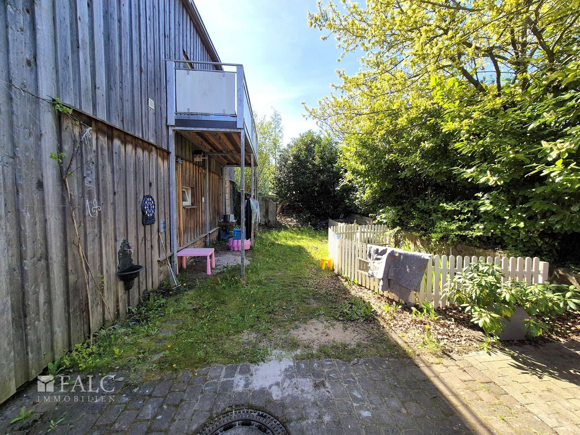 Garten hinten