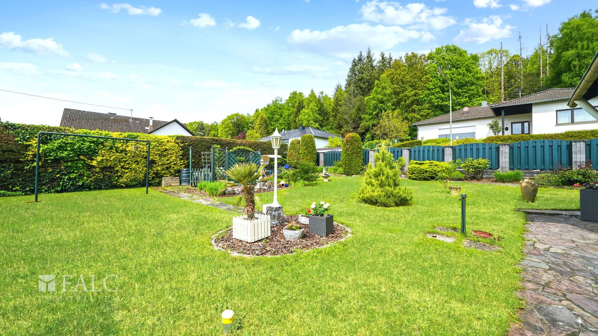 Schöner Garten zum entspannen