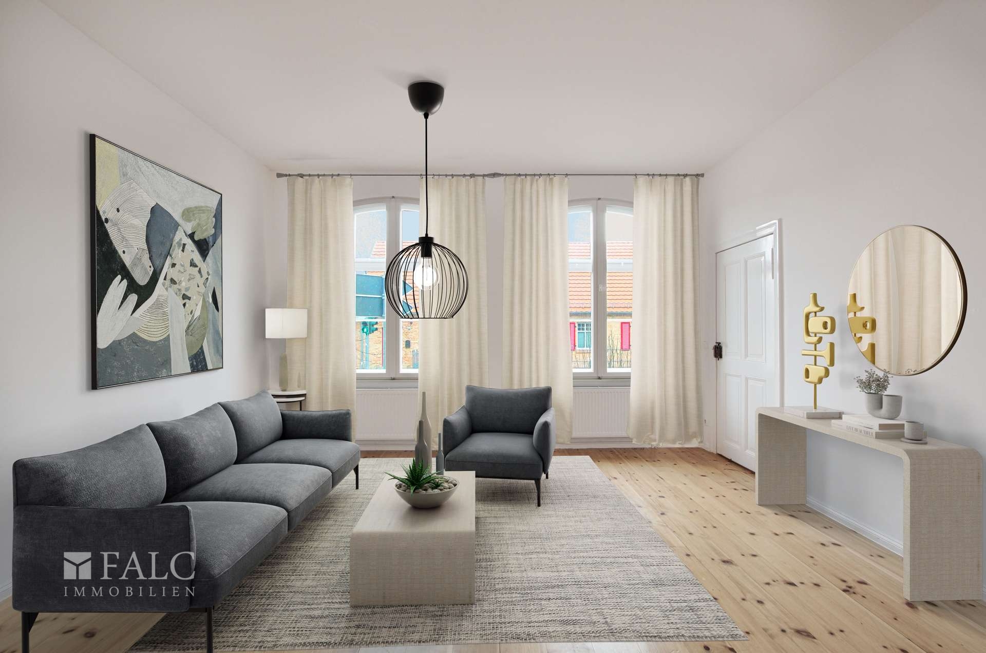 Wohnzimmer (rendered)