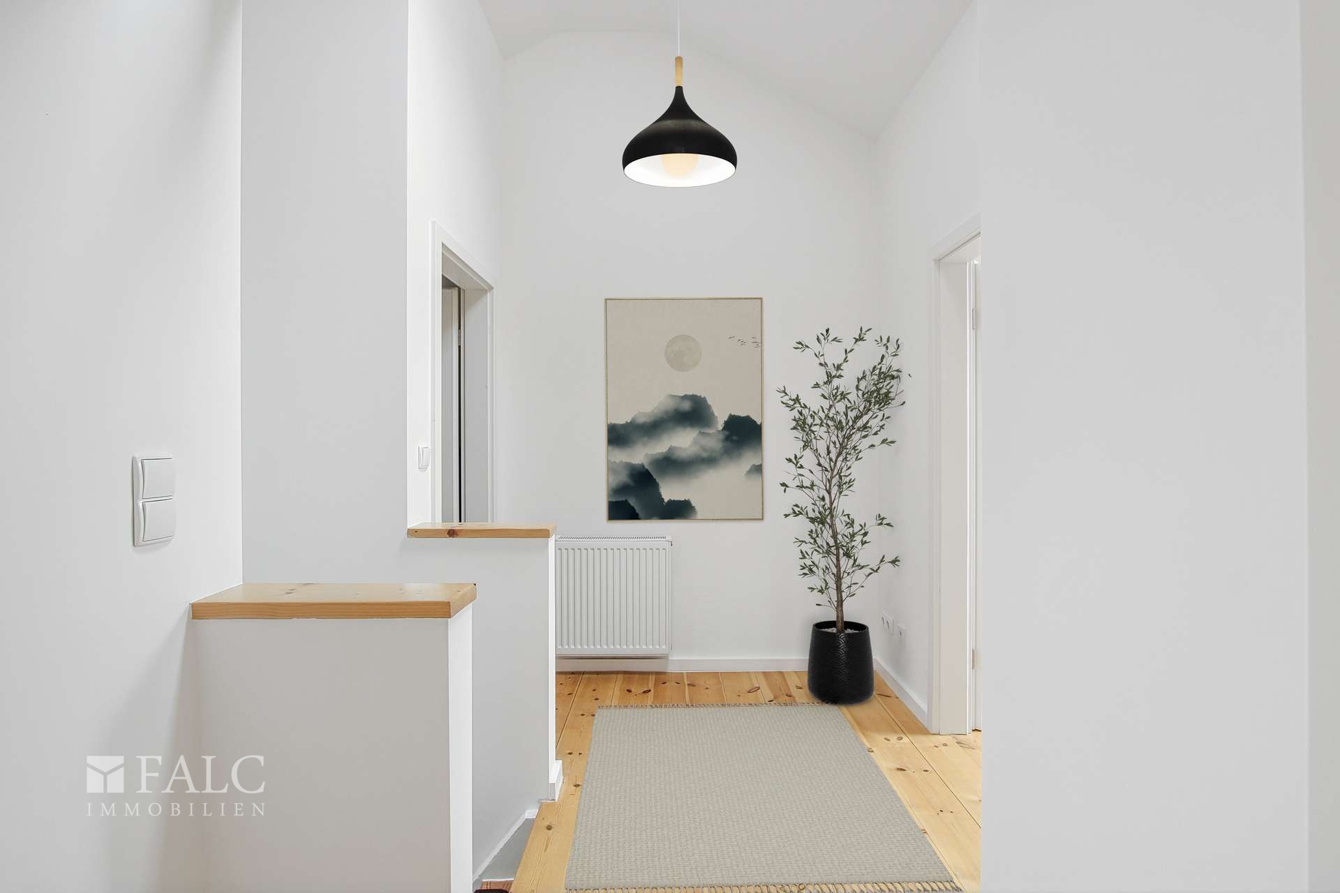 Flur im Obergeschoss (rendered)