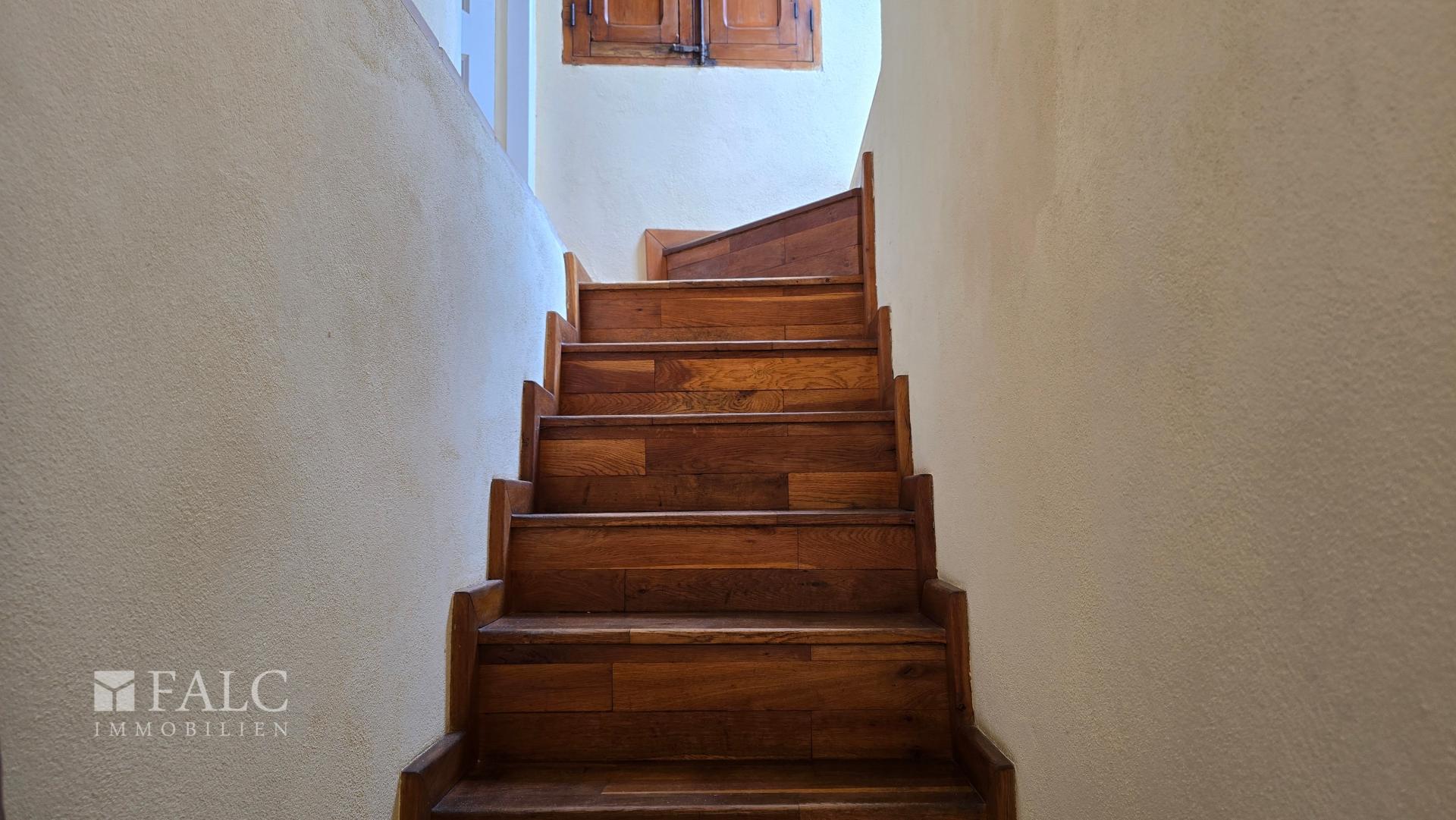 Treppe zum OG