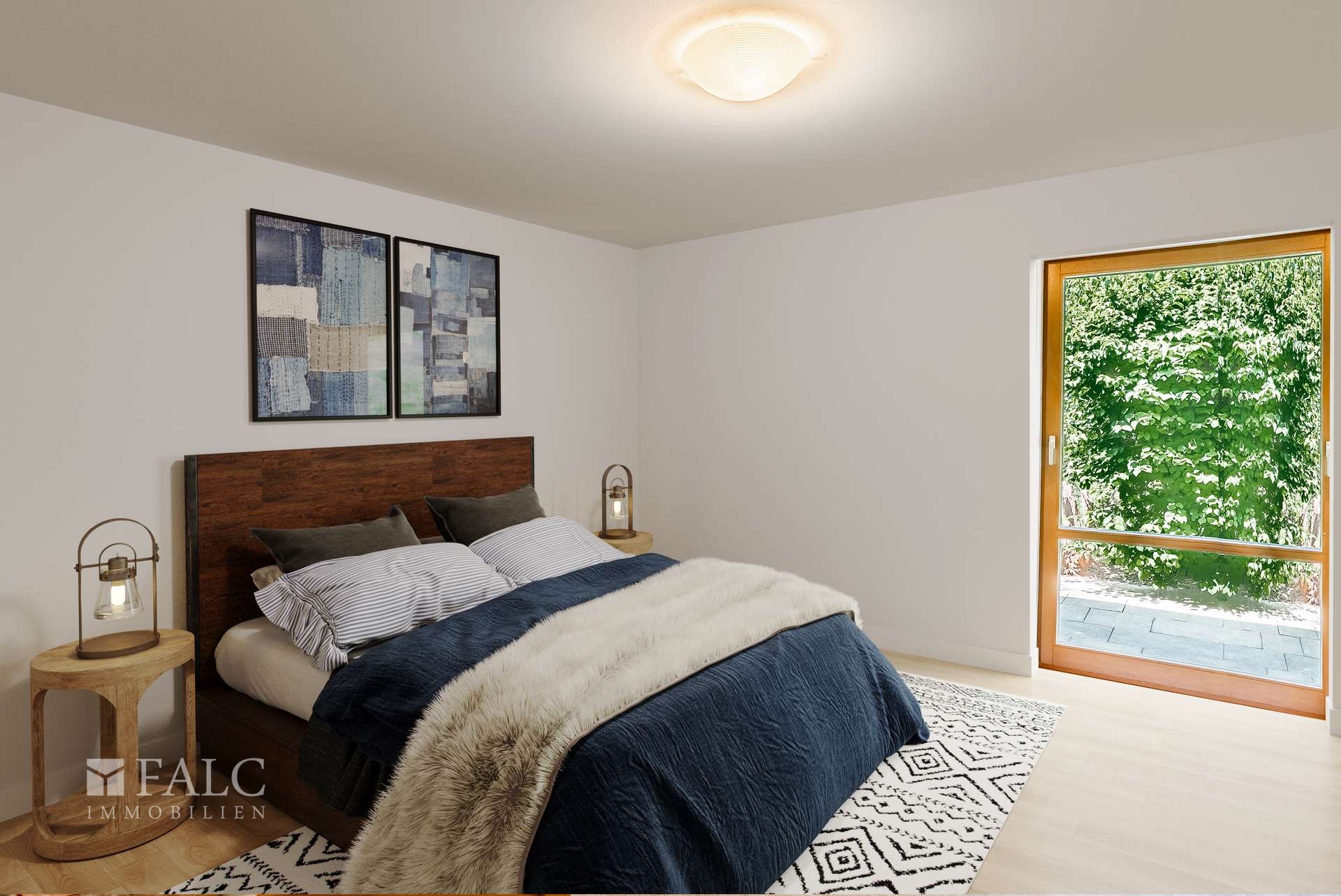 Schlafzimmer virt.
