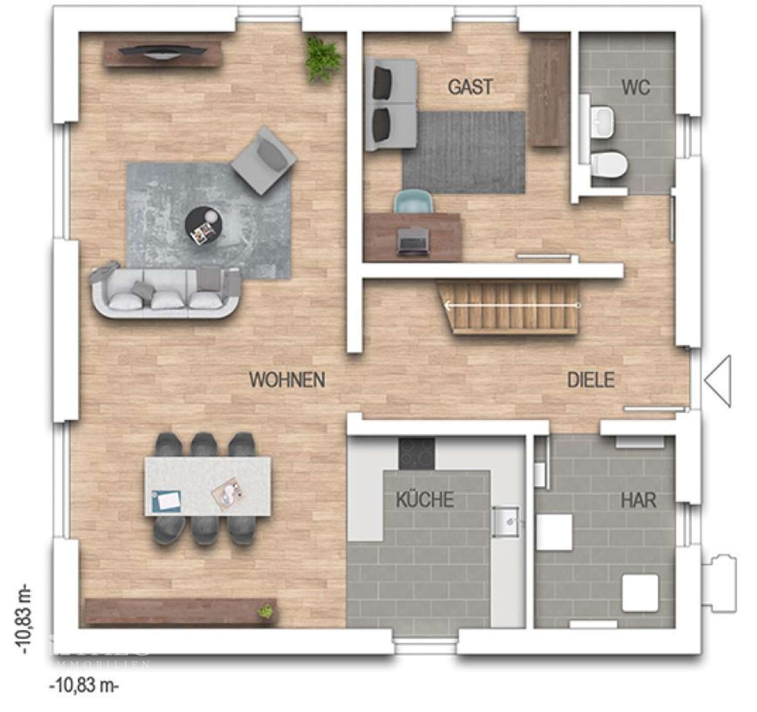 Grundriss EG