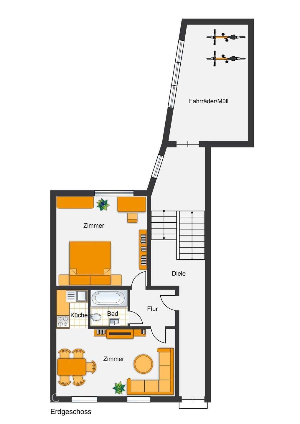 Grundriss Erdgeschoss