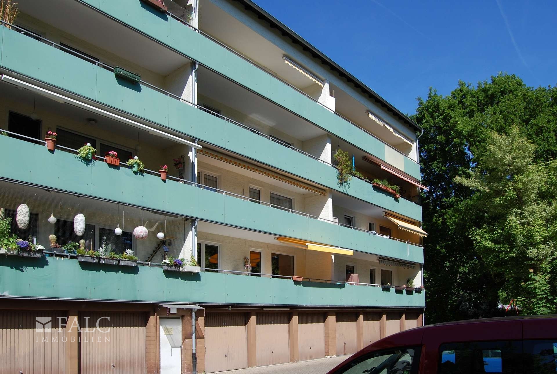 Rückseite vom Haus