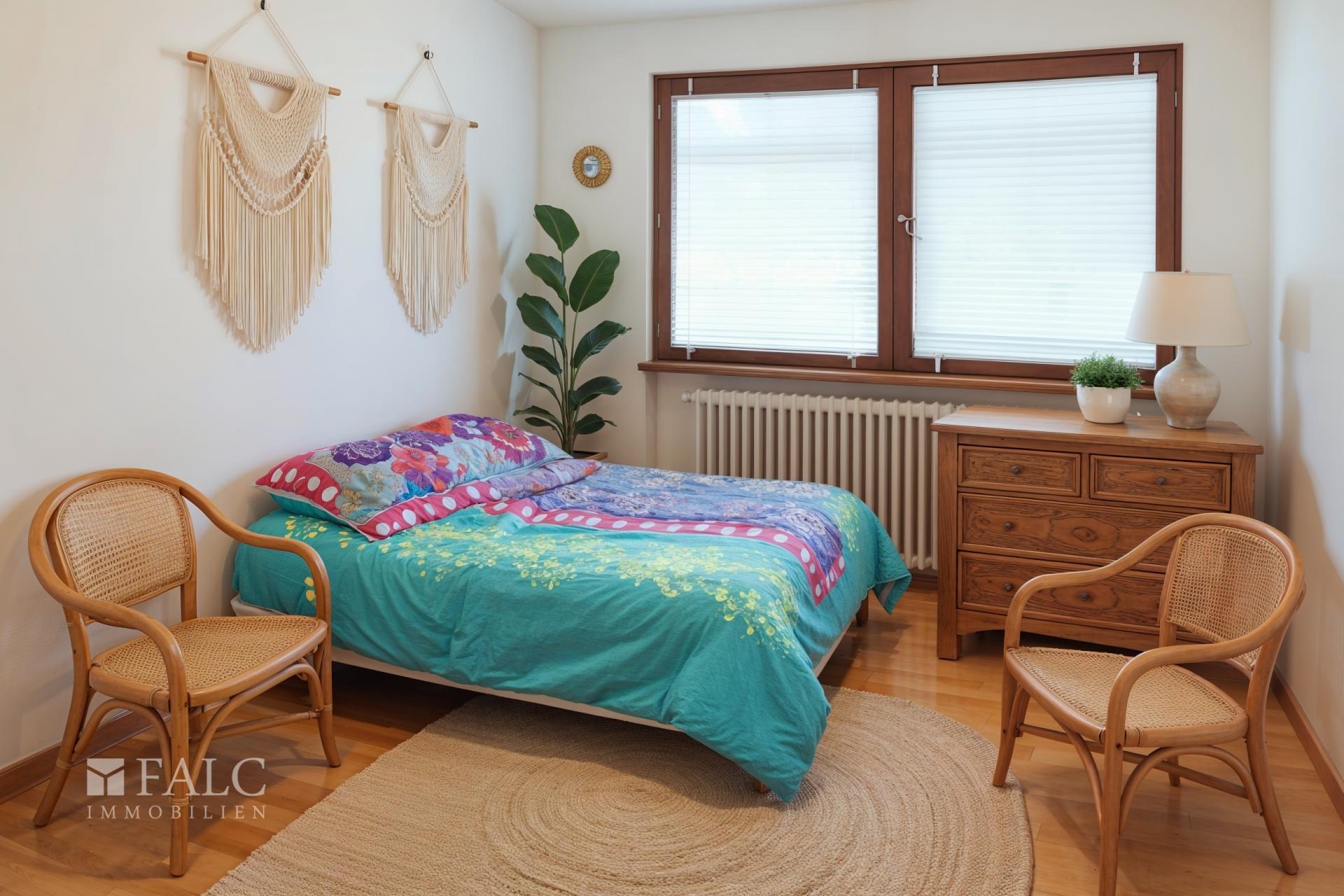  - Schlafzimmer, Bohemian - (KI generiert)