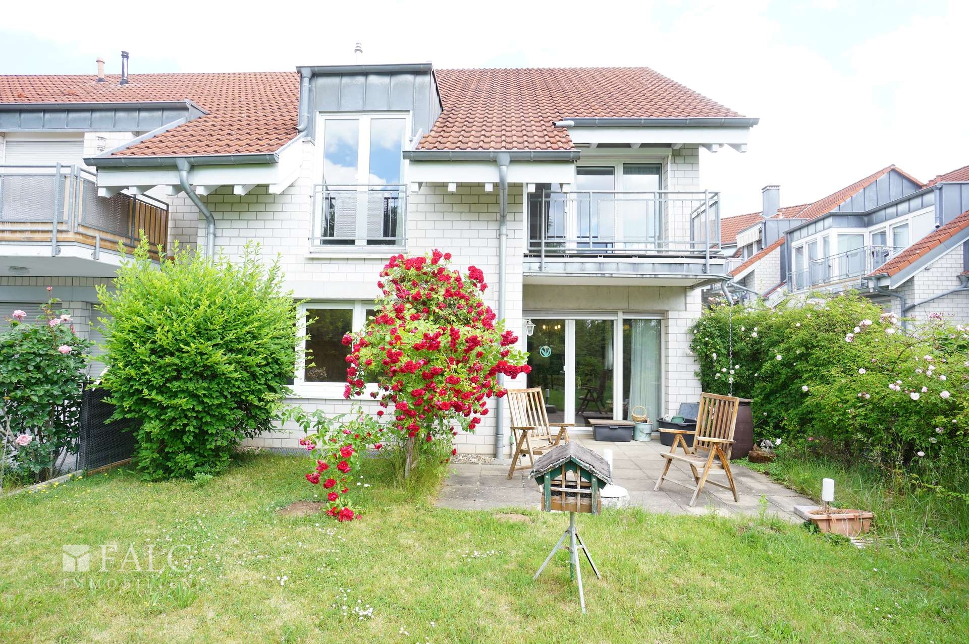 Rückansicht Haus