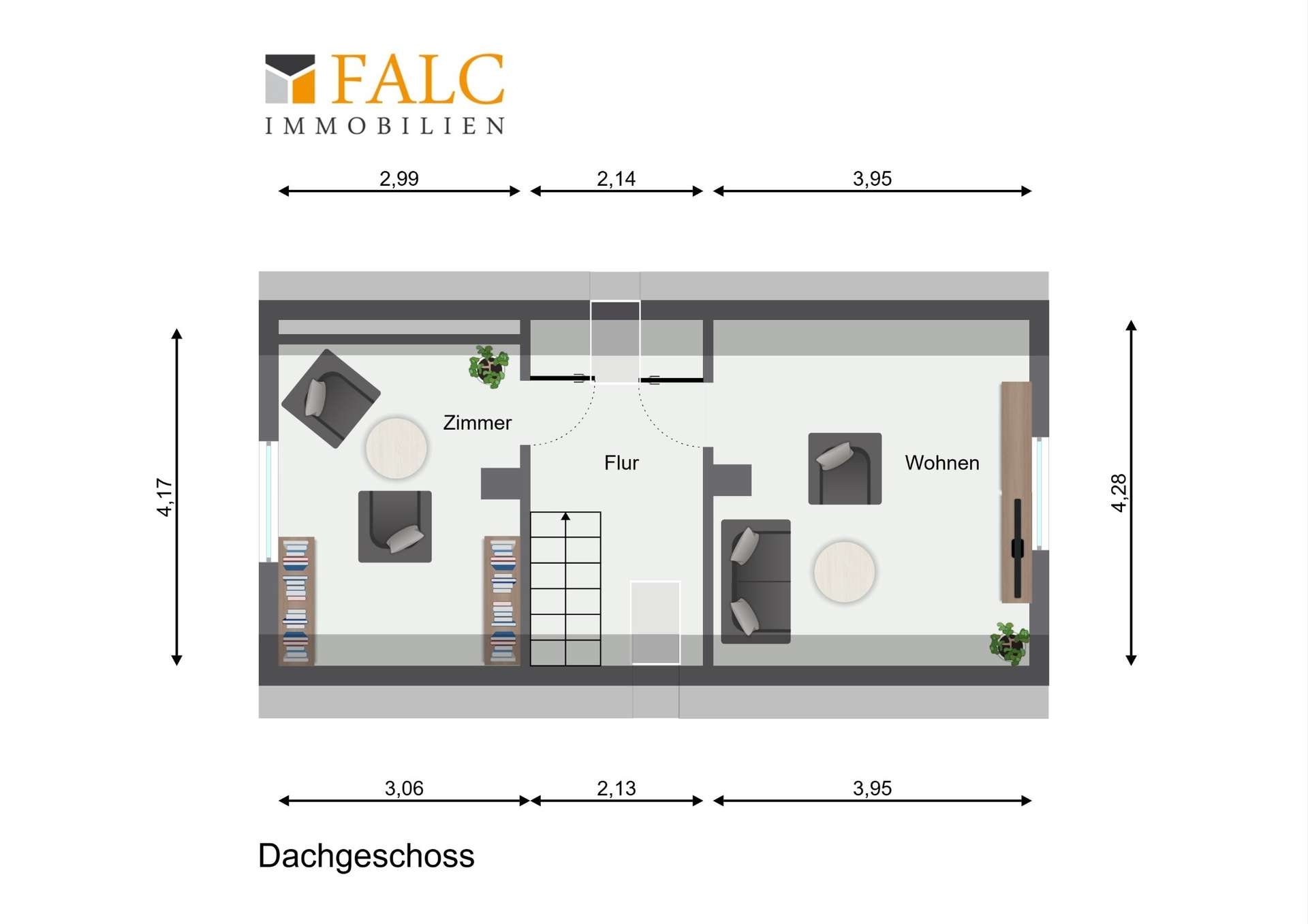 Grundriss Dachgeschoss