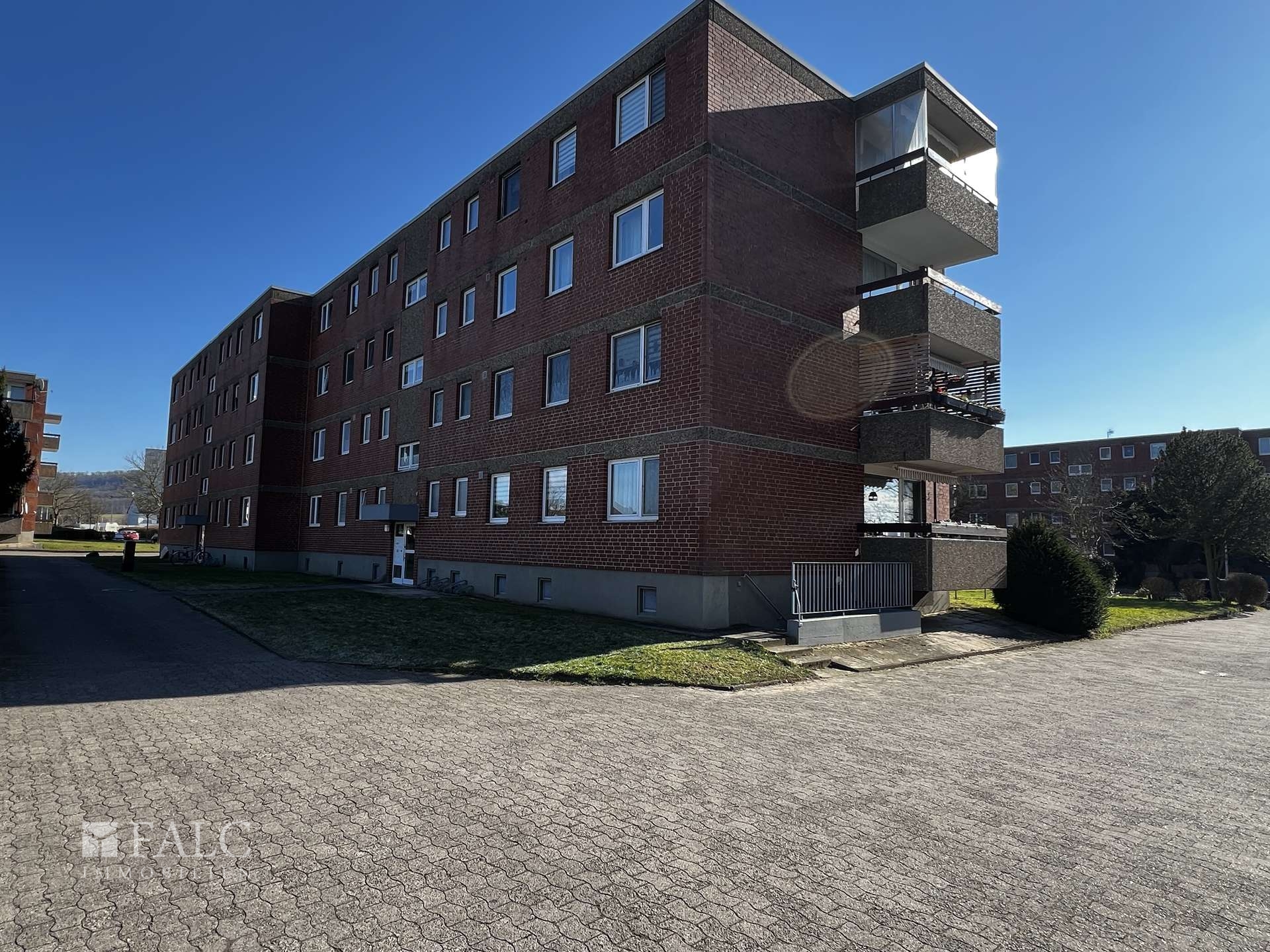 Rückseite/ Hauseingang