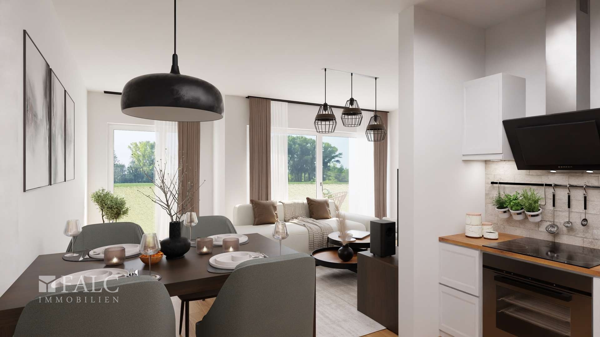 Wohn- und Esszimmer