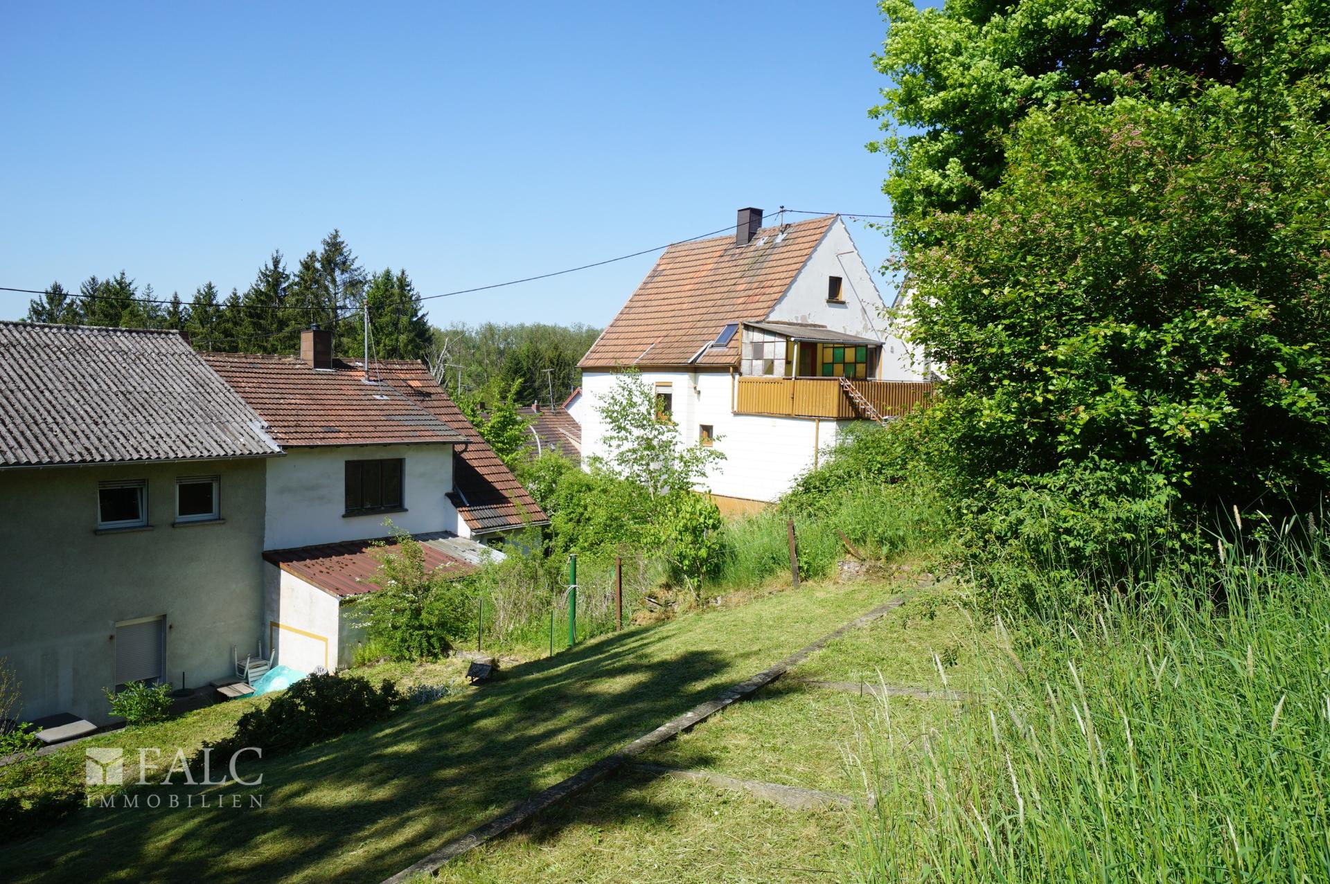 Seitenansicht Haus