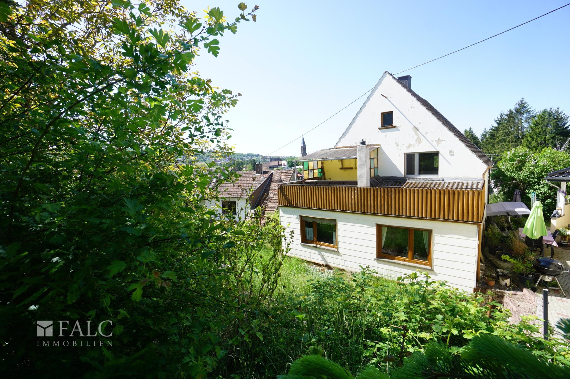 Rückansicht Haus