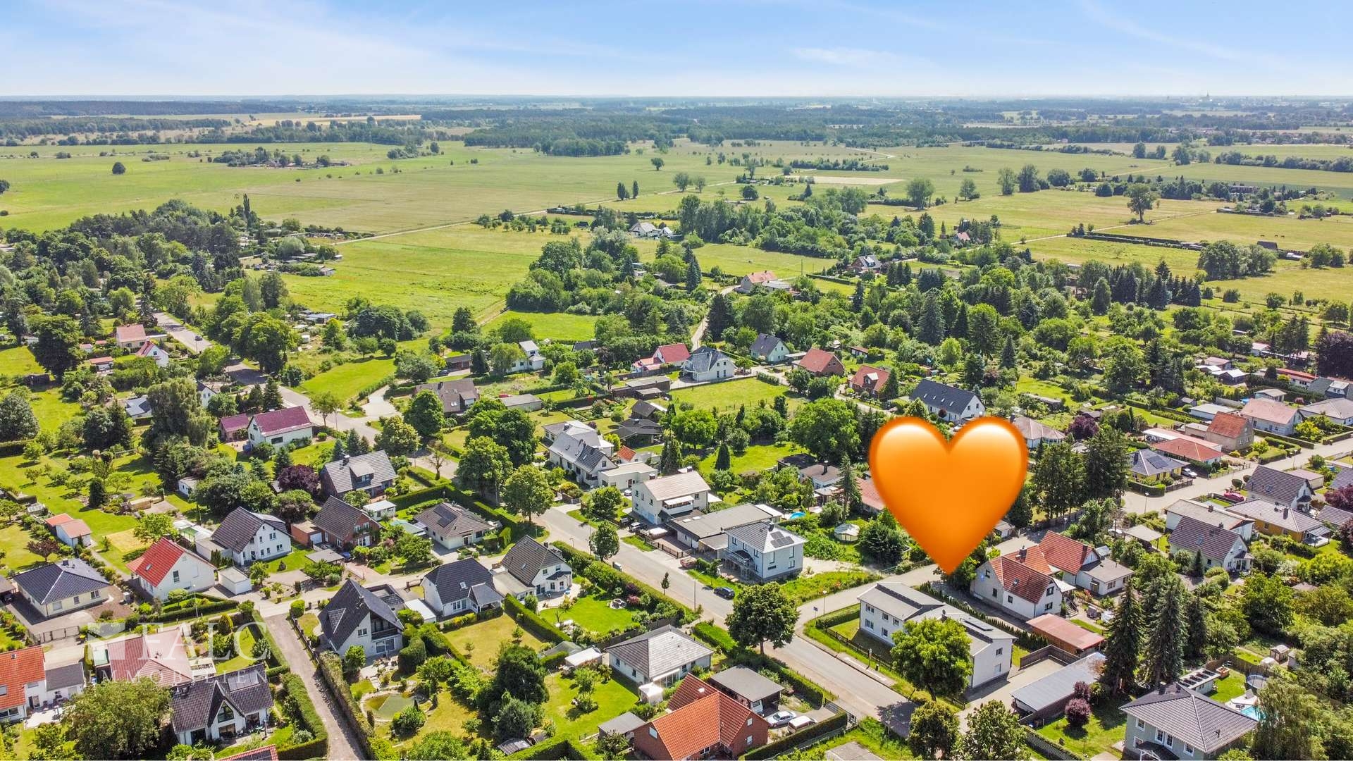 Luftbild Blick Südosten