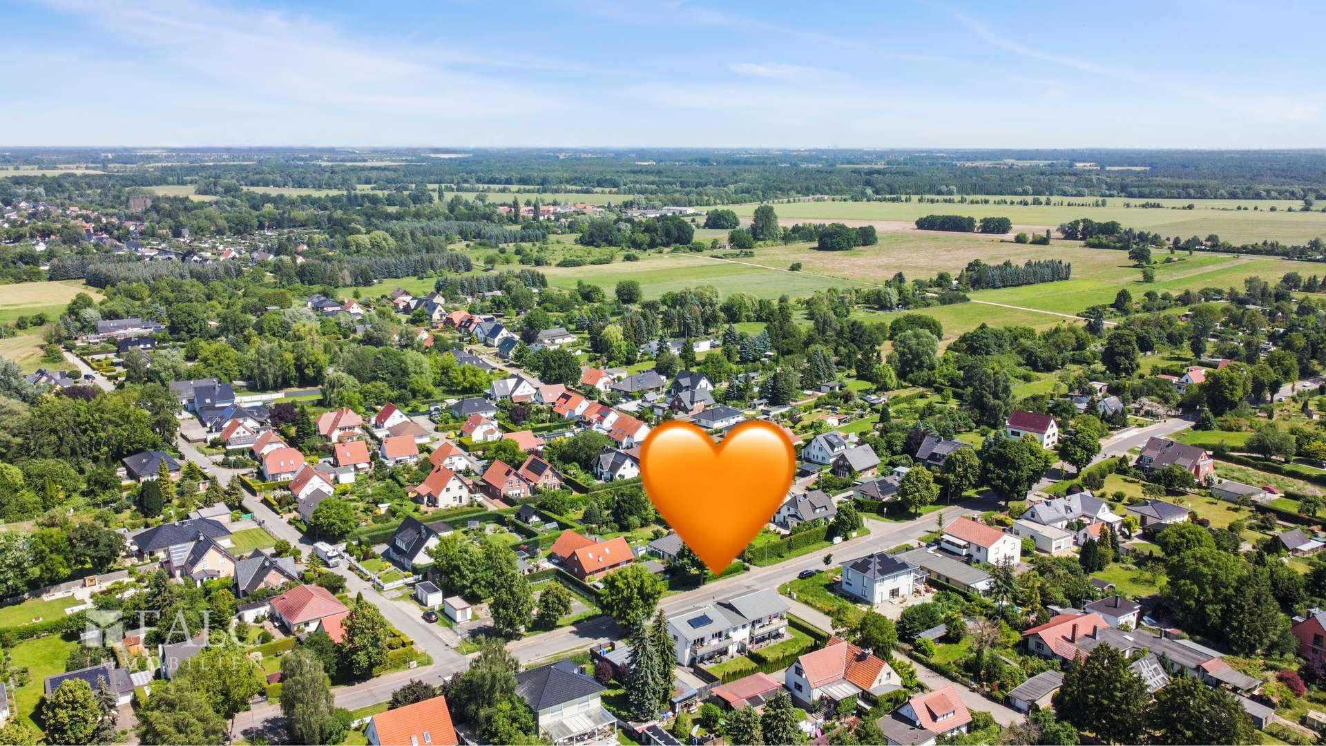 Luftbild Blick Nordosten