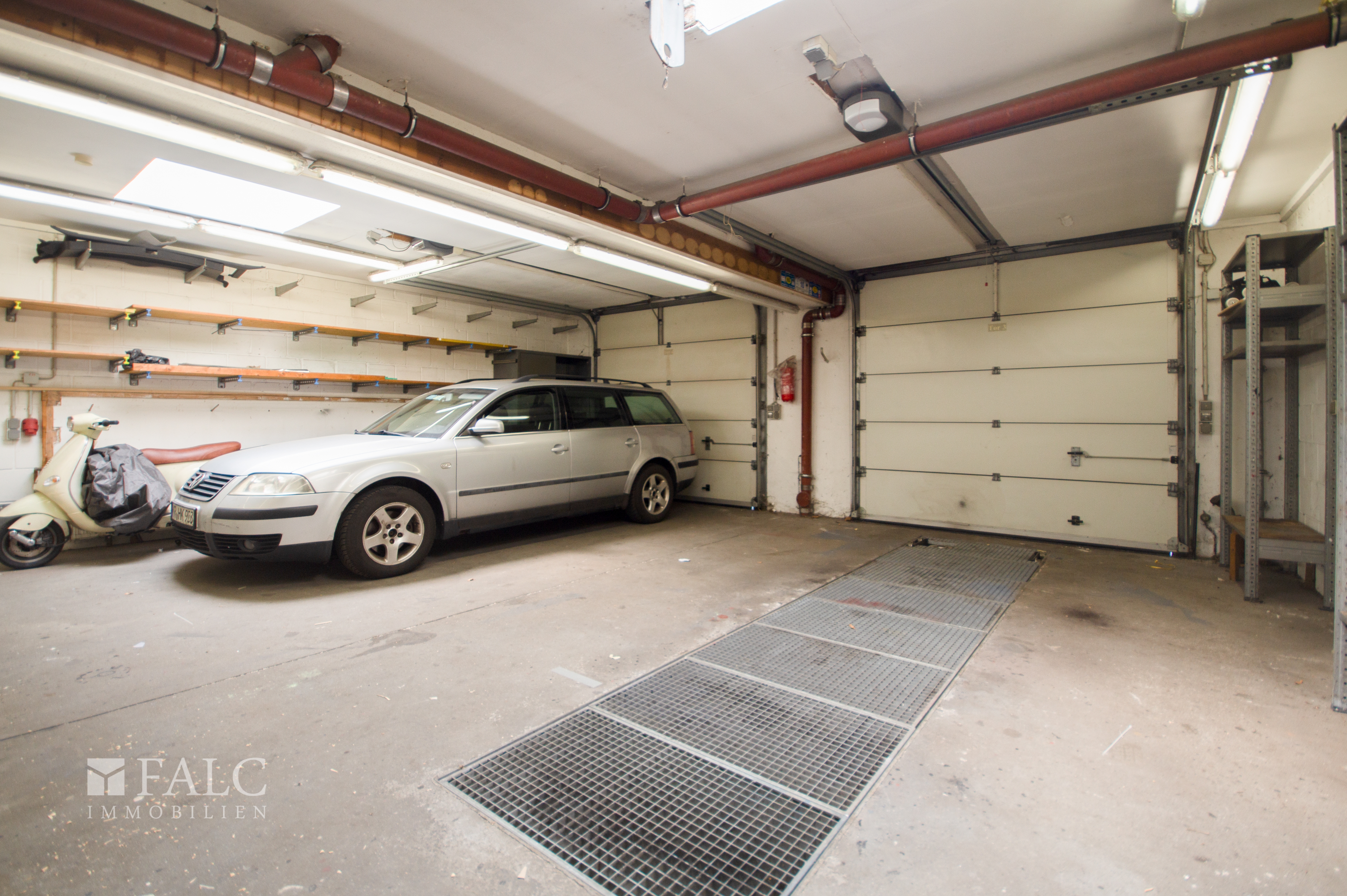 Garage Innenansicht