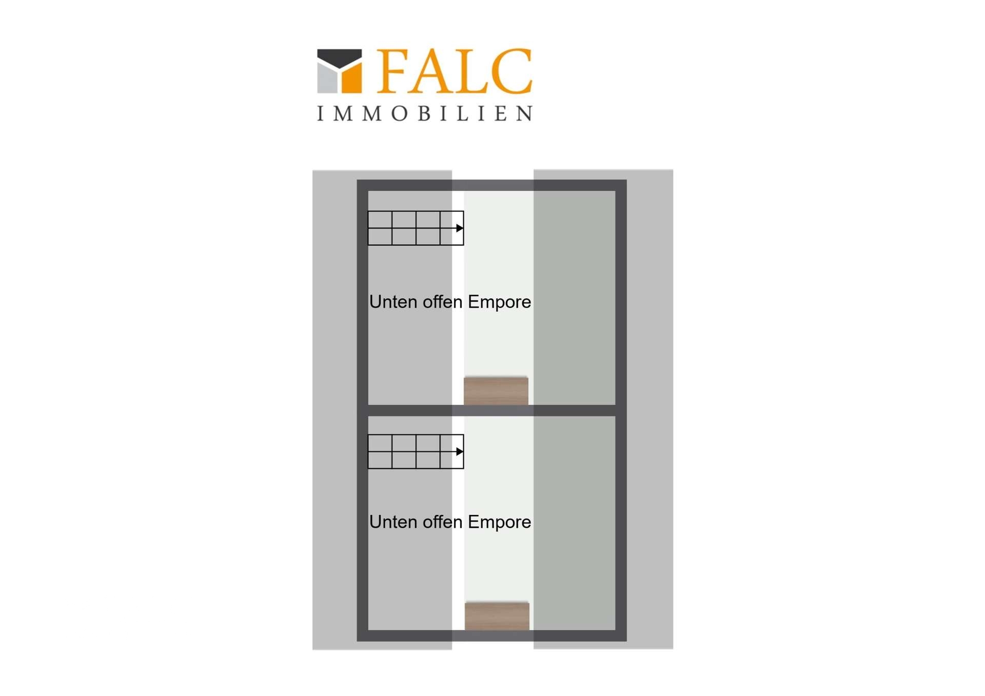 Grundriss Empore Spitzboden