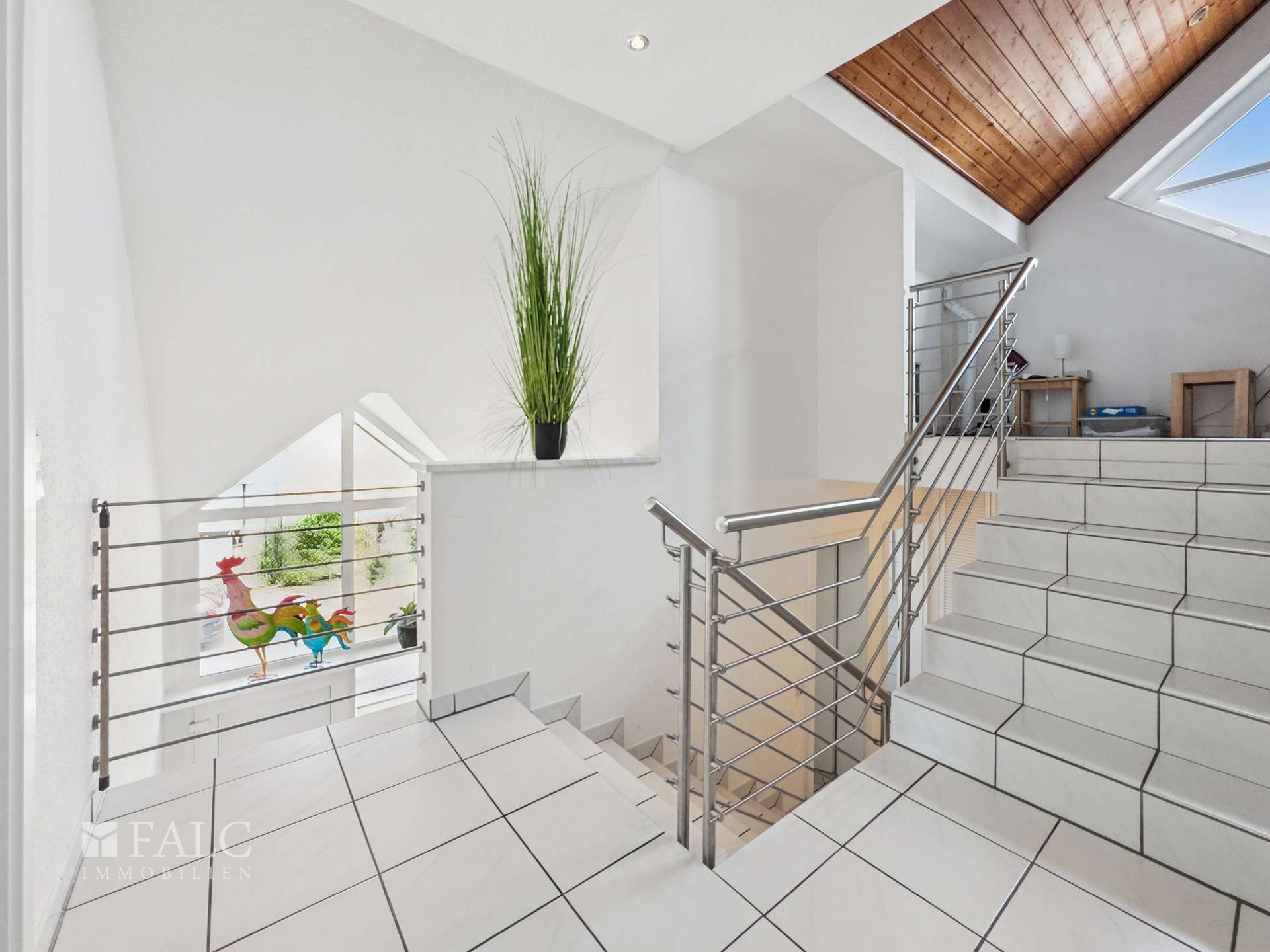 Treppe & Ebenen stilvoll vereint
