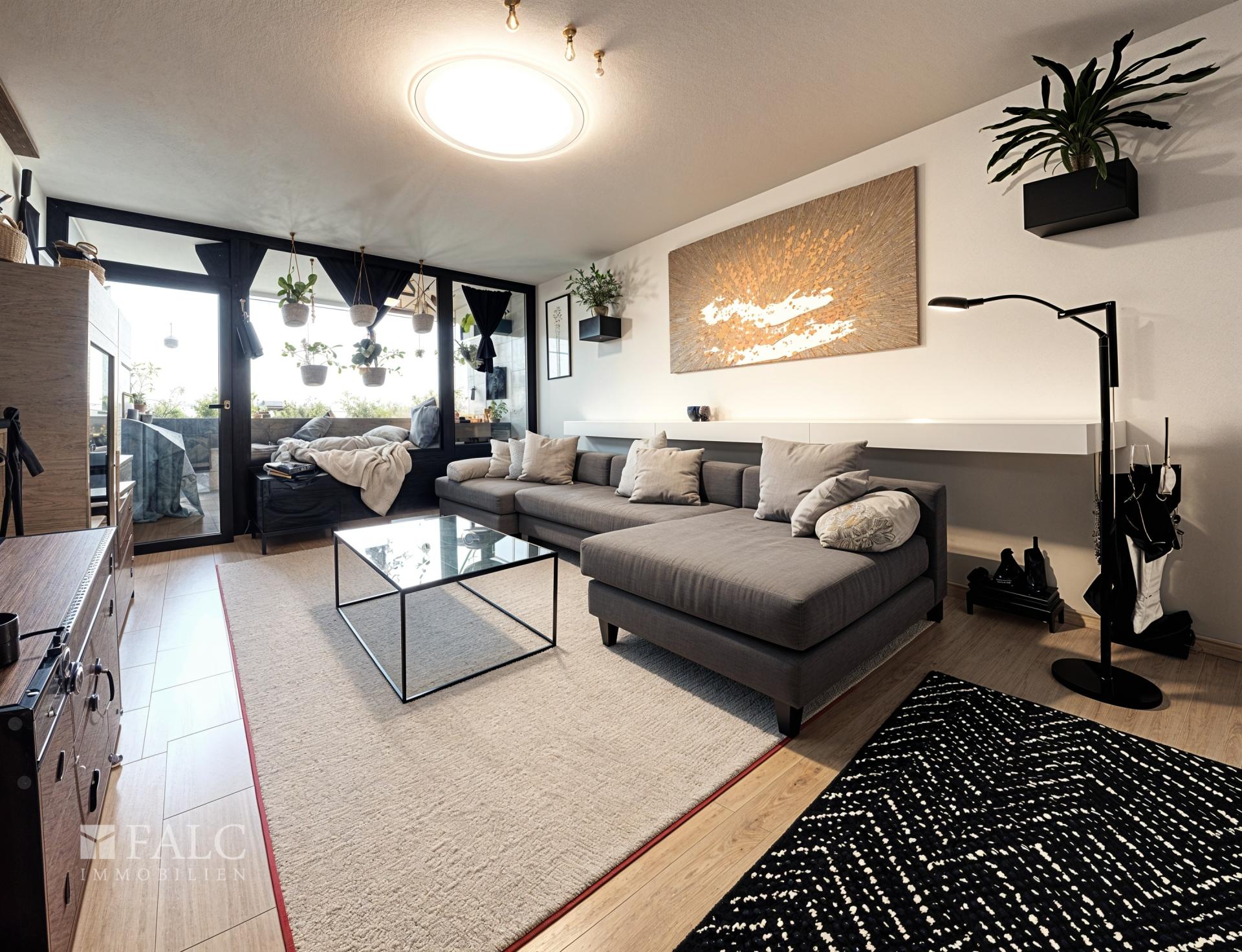 Wohnzimmer  - Wohnzimmer, Modern - (KI generiert)