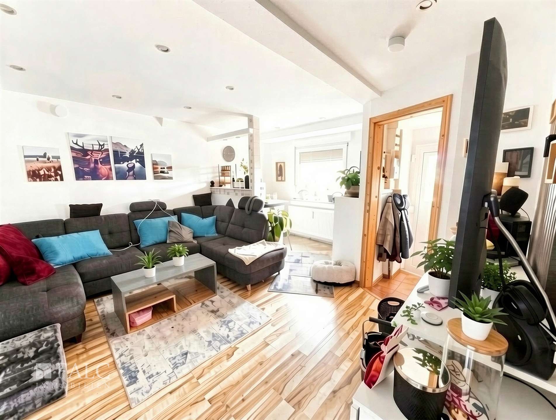 Wohnzimmer Whg. Anbau unten 