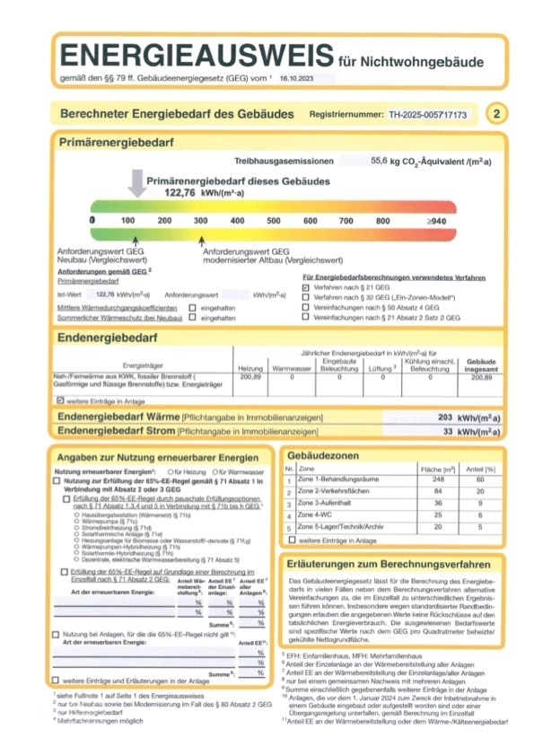 Energieausweis Seite 2 