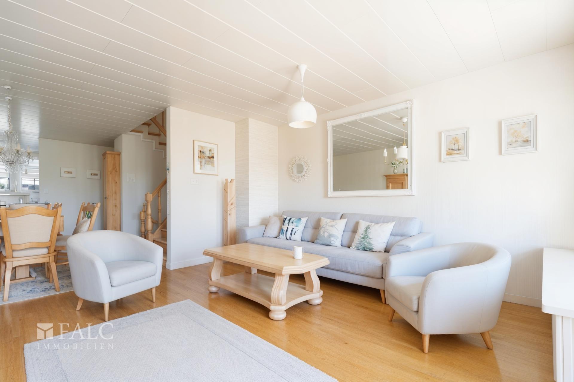 Wohnzimmer 1 - Wohnzimmer, Skandinavisch - (KI generiert)