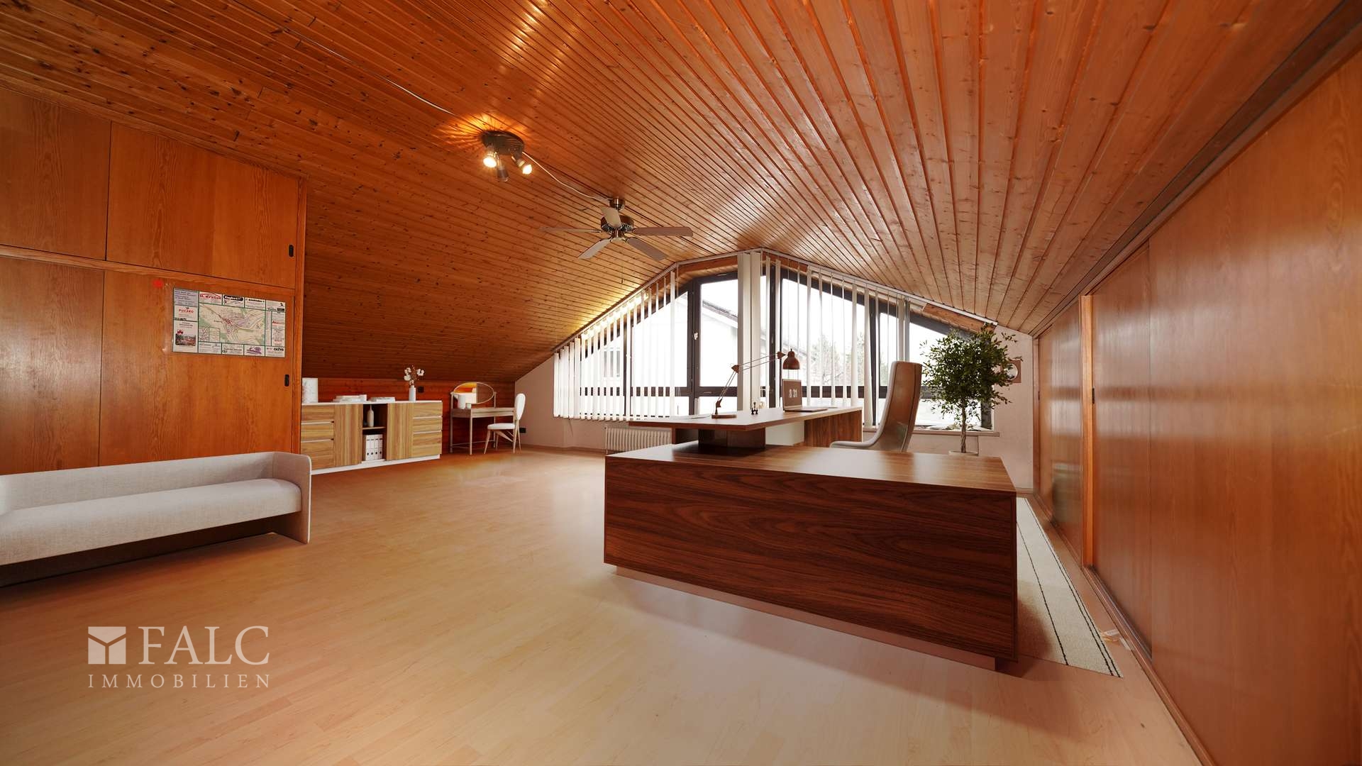 Dachboden als Homeoffice