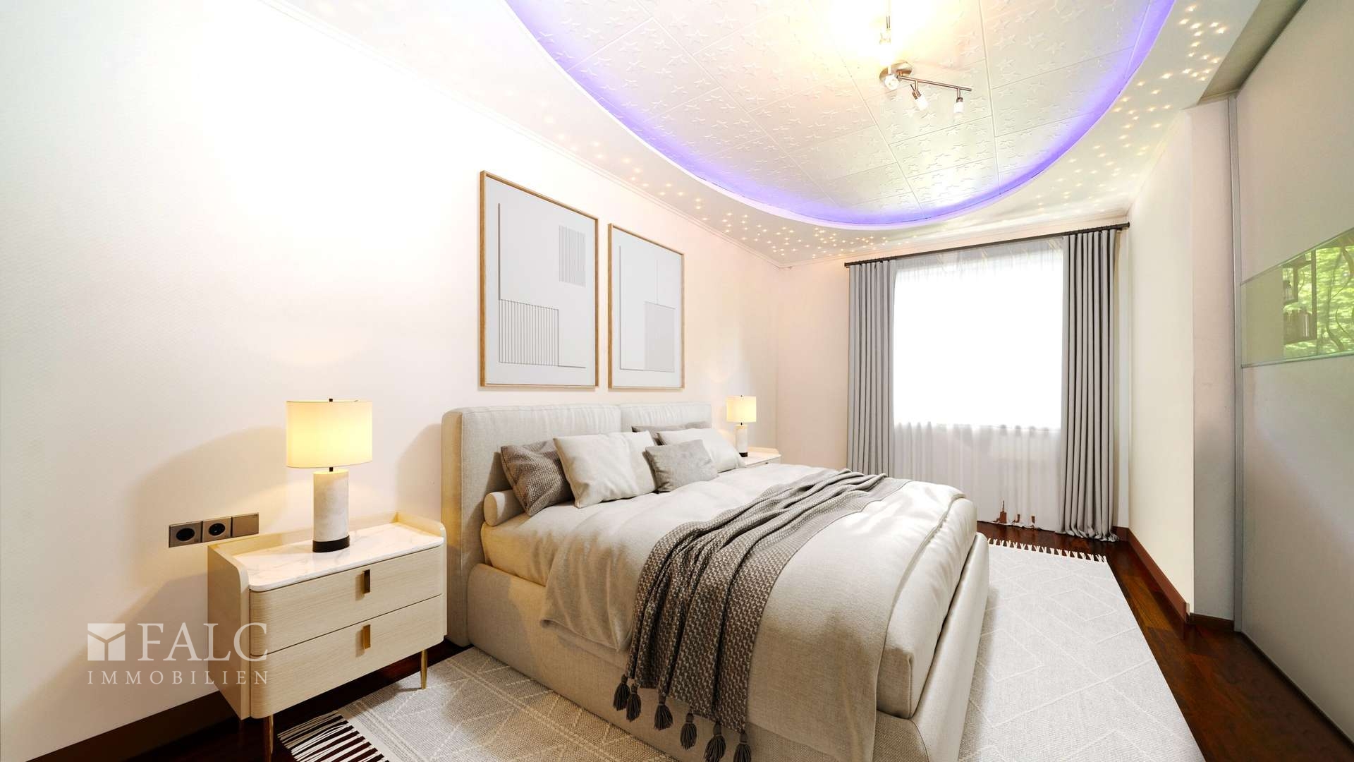 Hauptschlafzimmer Vis.