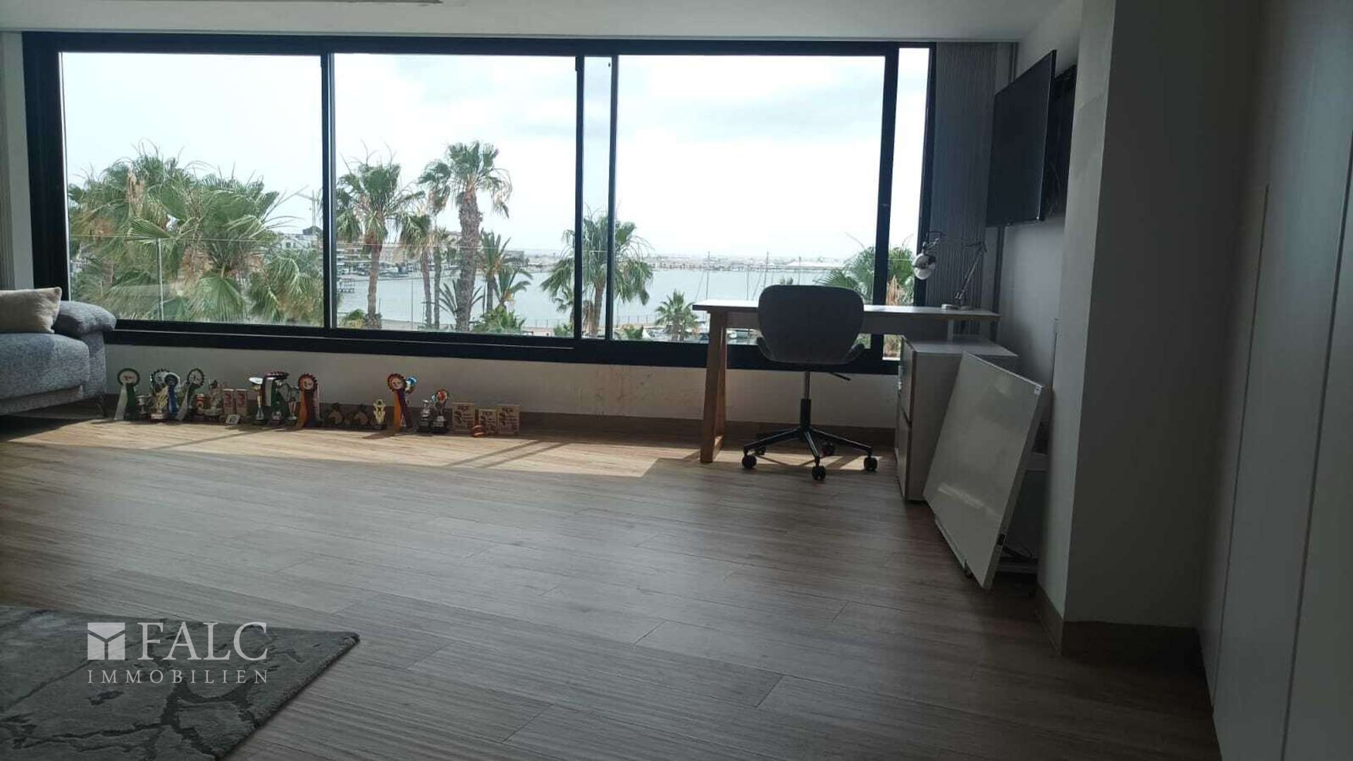 Bedroom with view