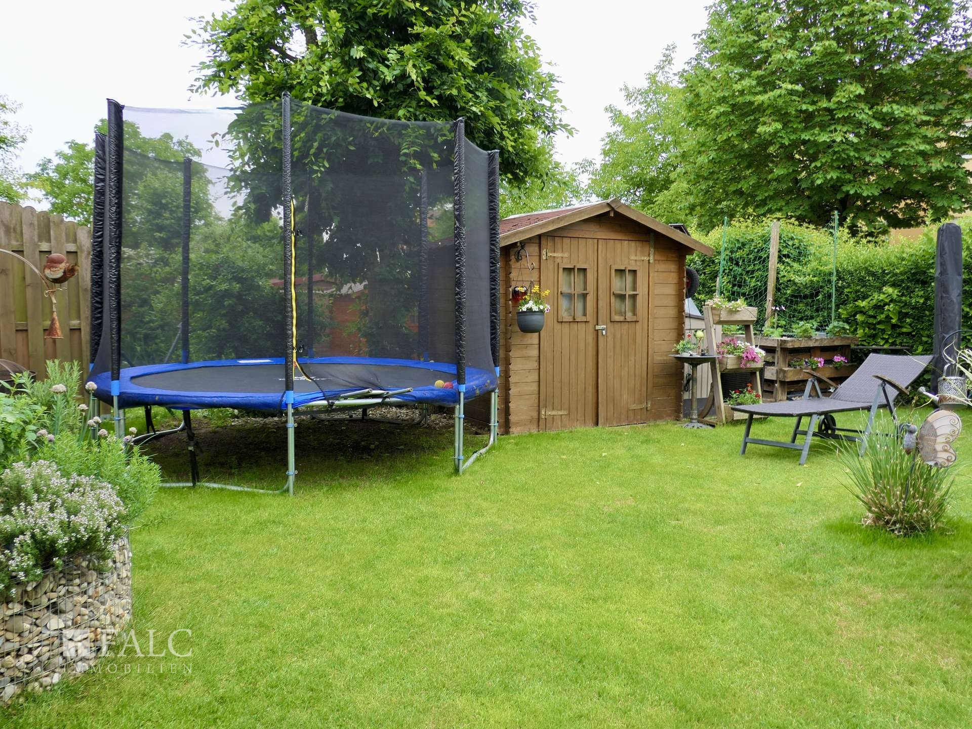 Gepflegter Garten