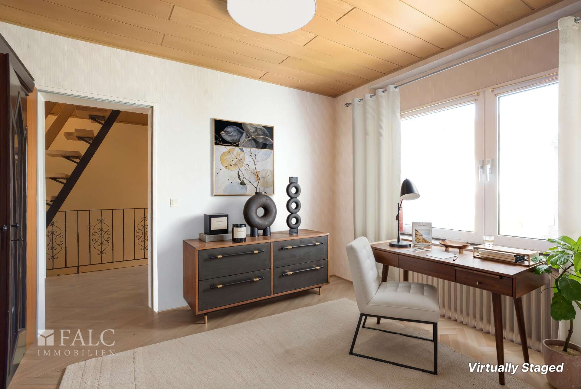 Schlafzimmer - Virtually Staged