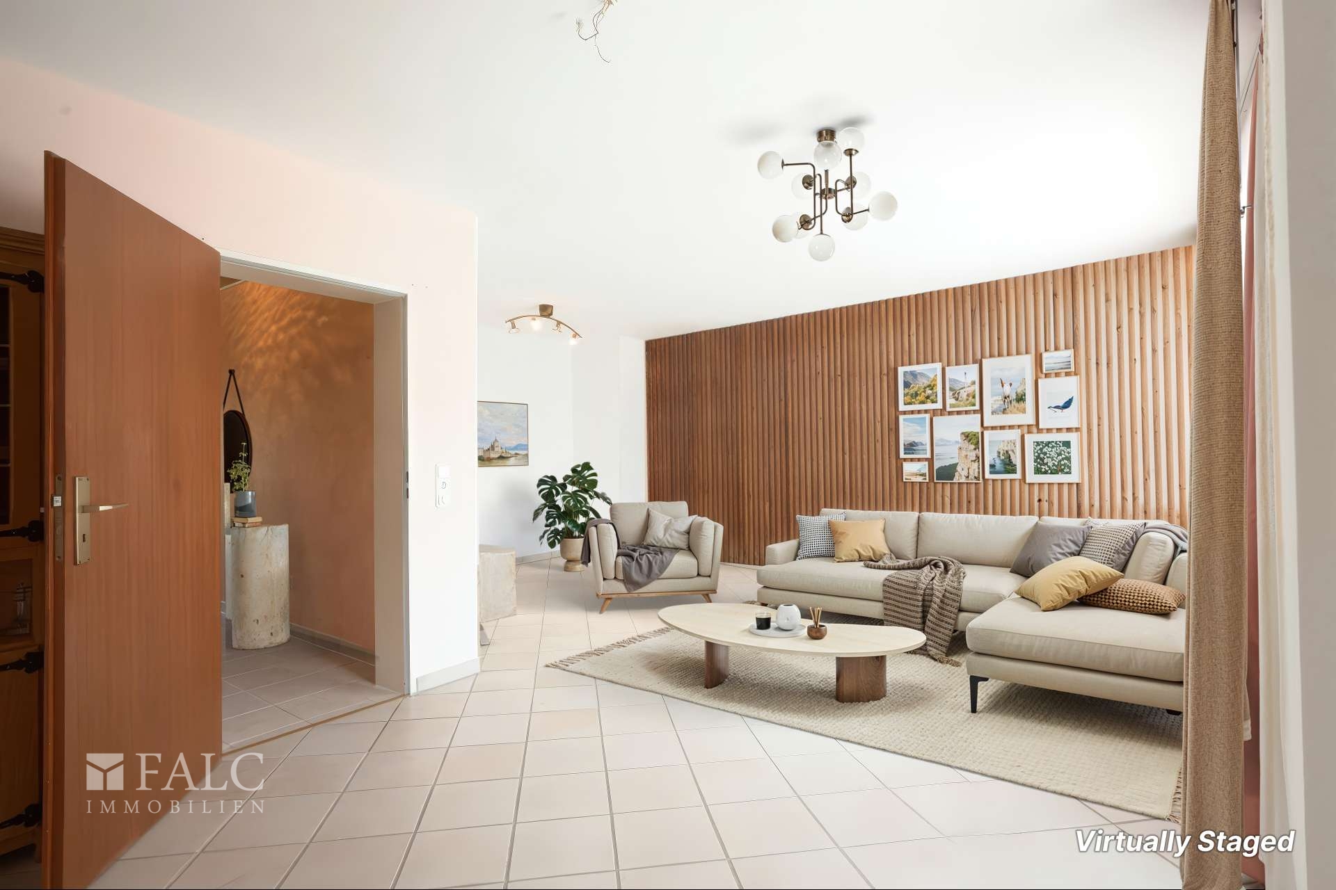 Wohnzimmer - Virtually Staged