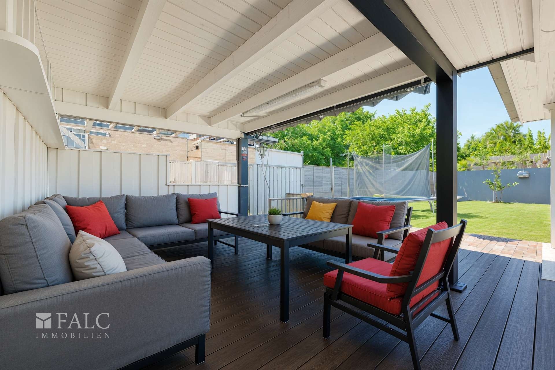 Terrasse - Garten, Modern - staging