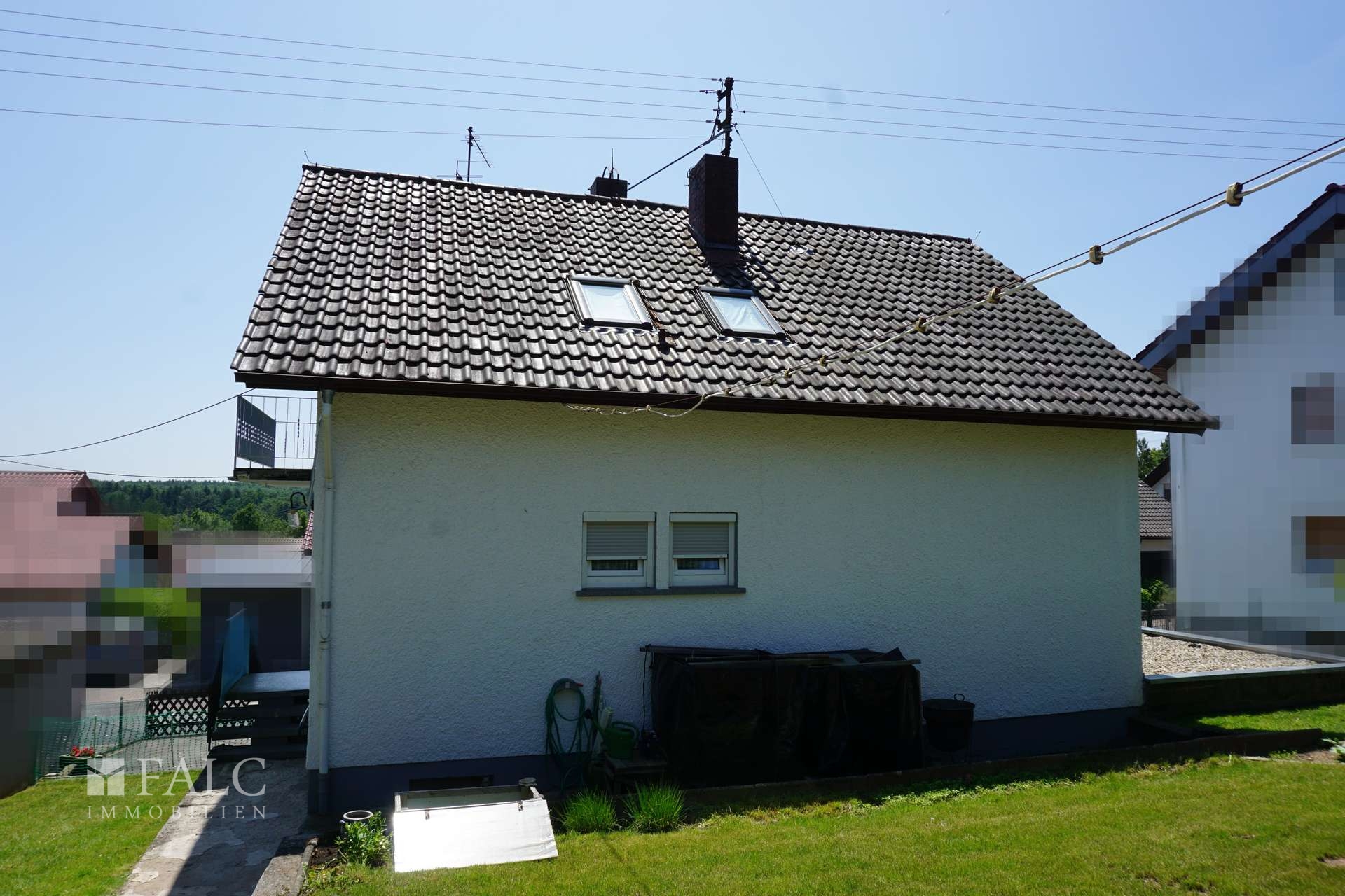Rückseite Gebäude