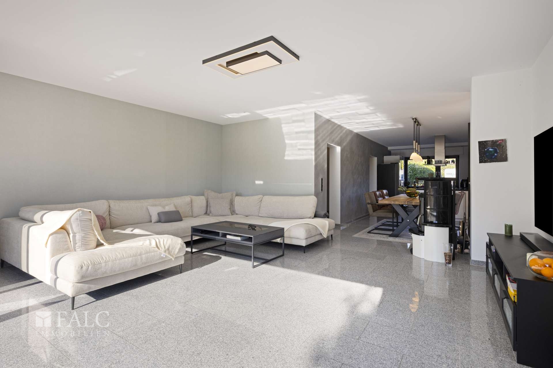 Wohnen und Essbereich EG