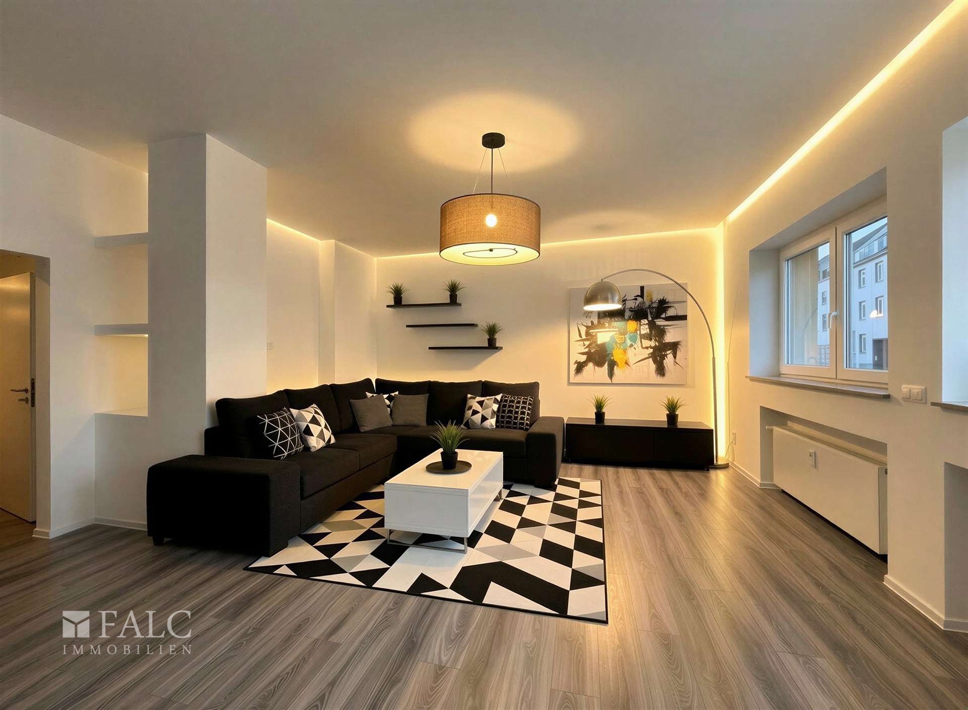 Wohnzimmer - (KI generiert)