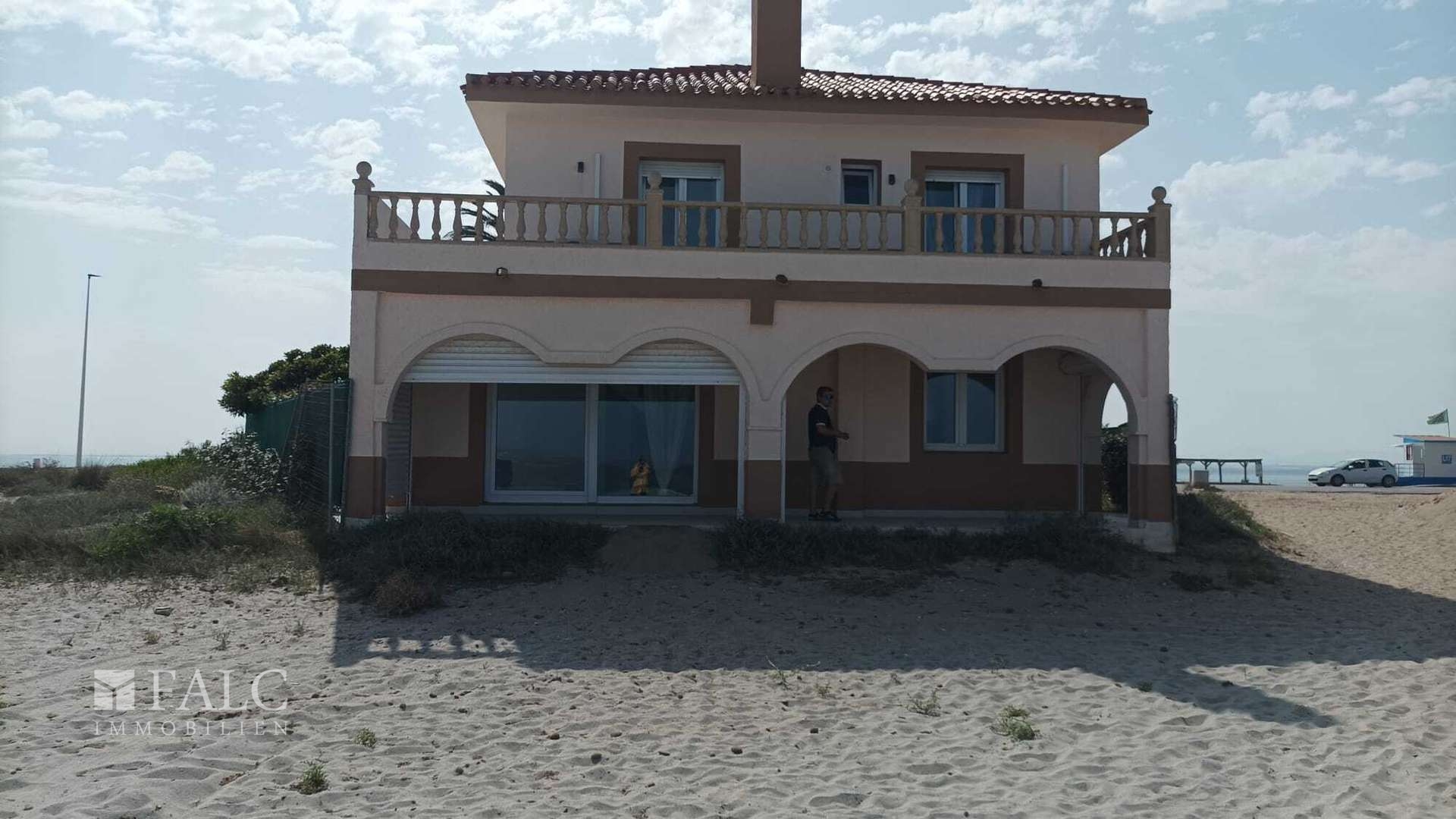 Strandzugang Haus