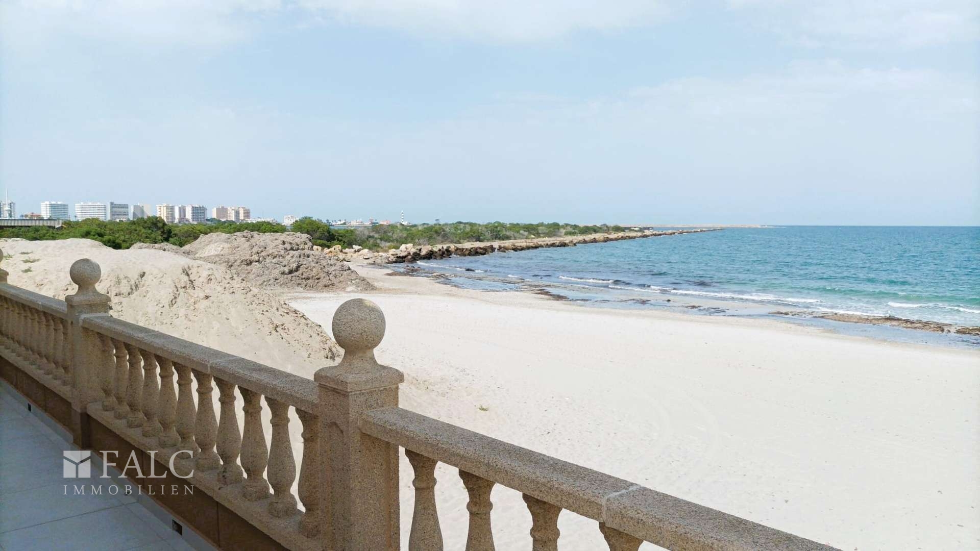 Terrassenblick Meer