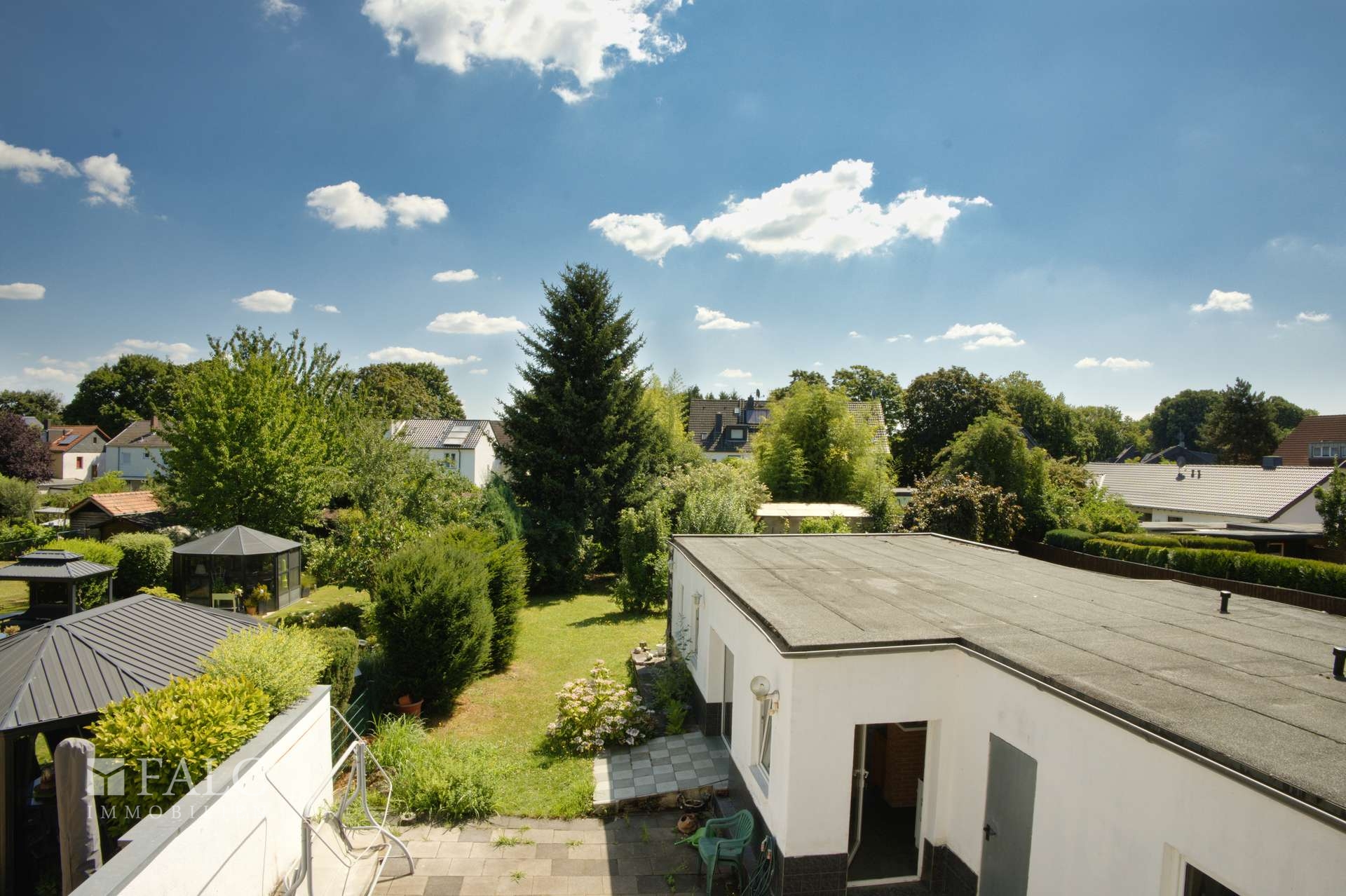 Aussicht Dachterrasse