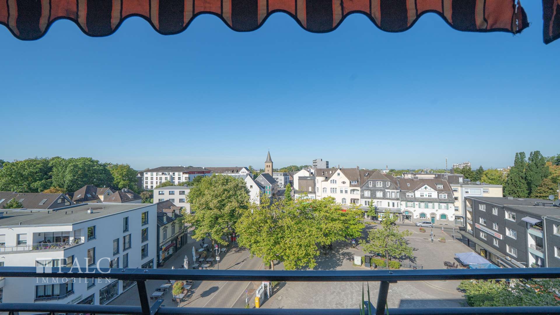 Ausblick Balkon