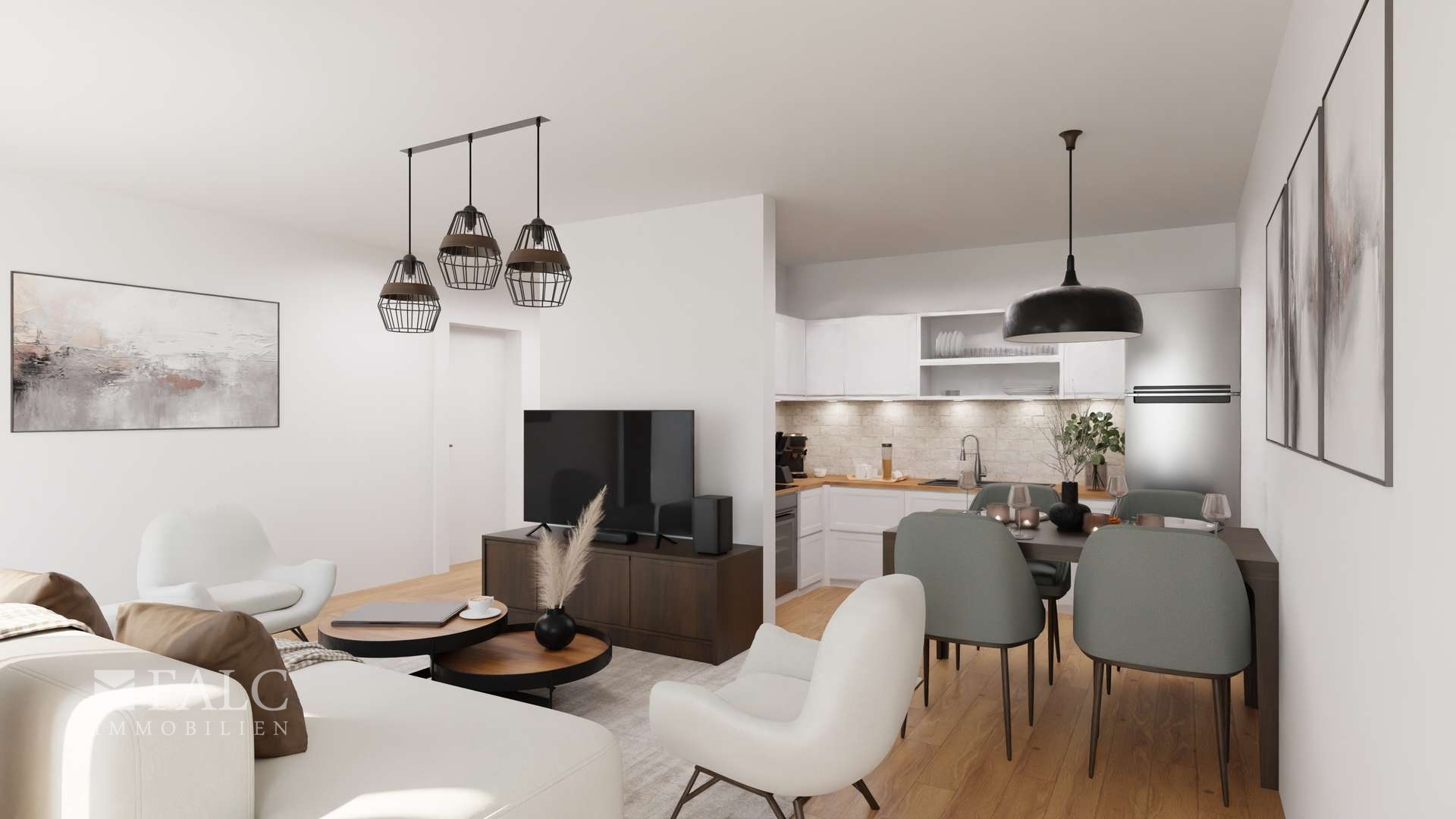 Wohn- und Esszimmer