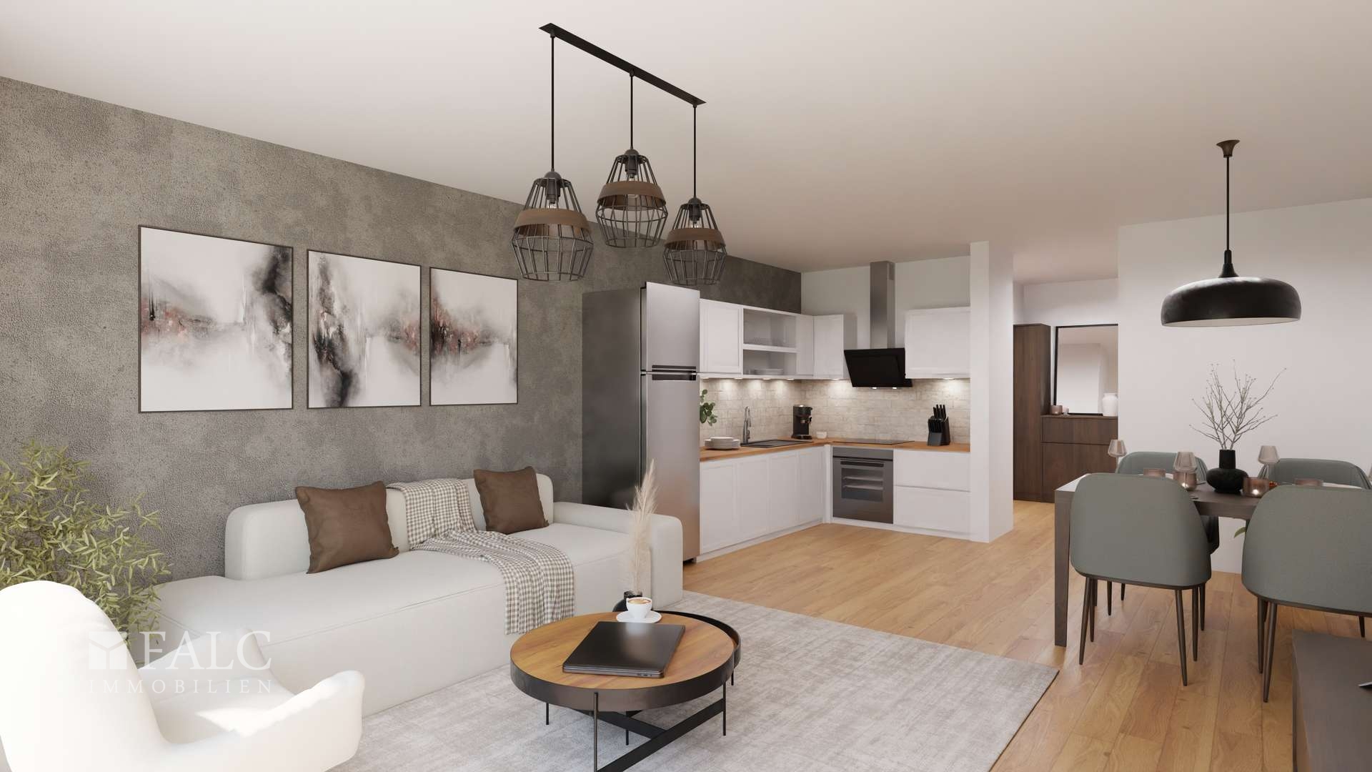 Wohn- und Essbereich