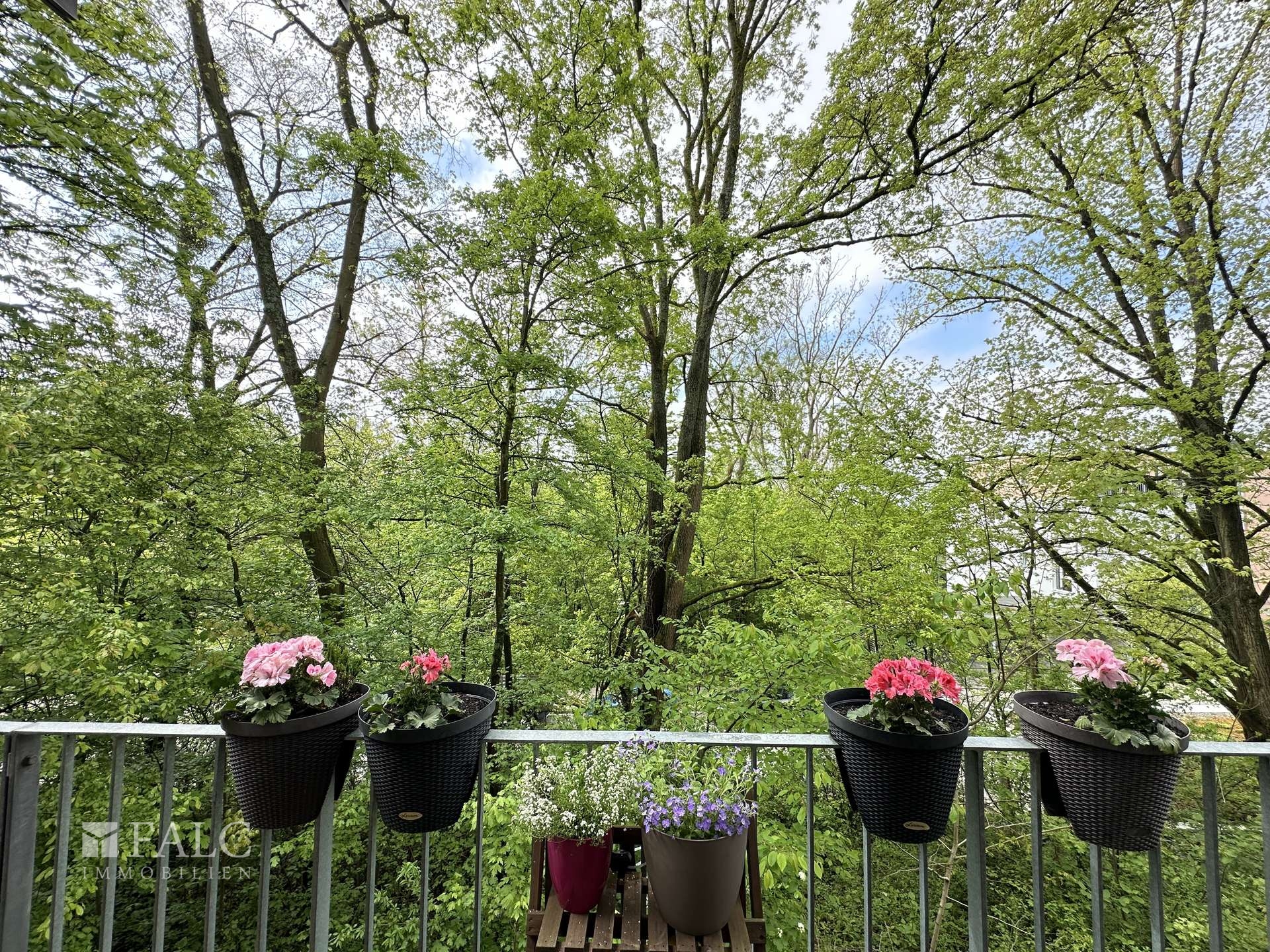 Aussicht Balkon 