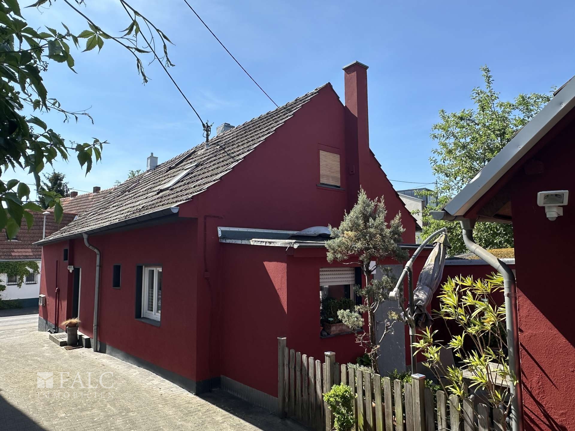 Gebäuderückseite Vorderhaus