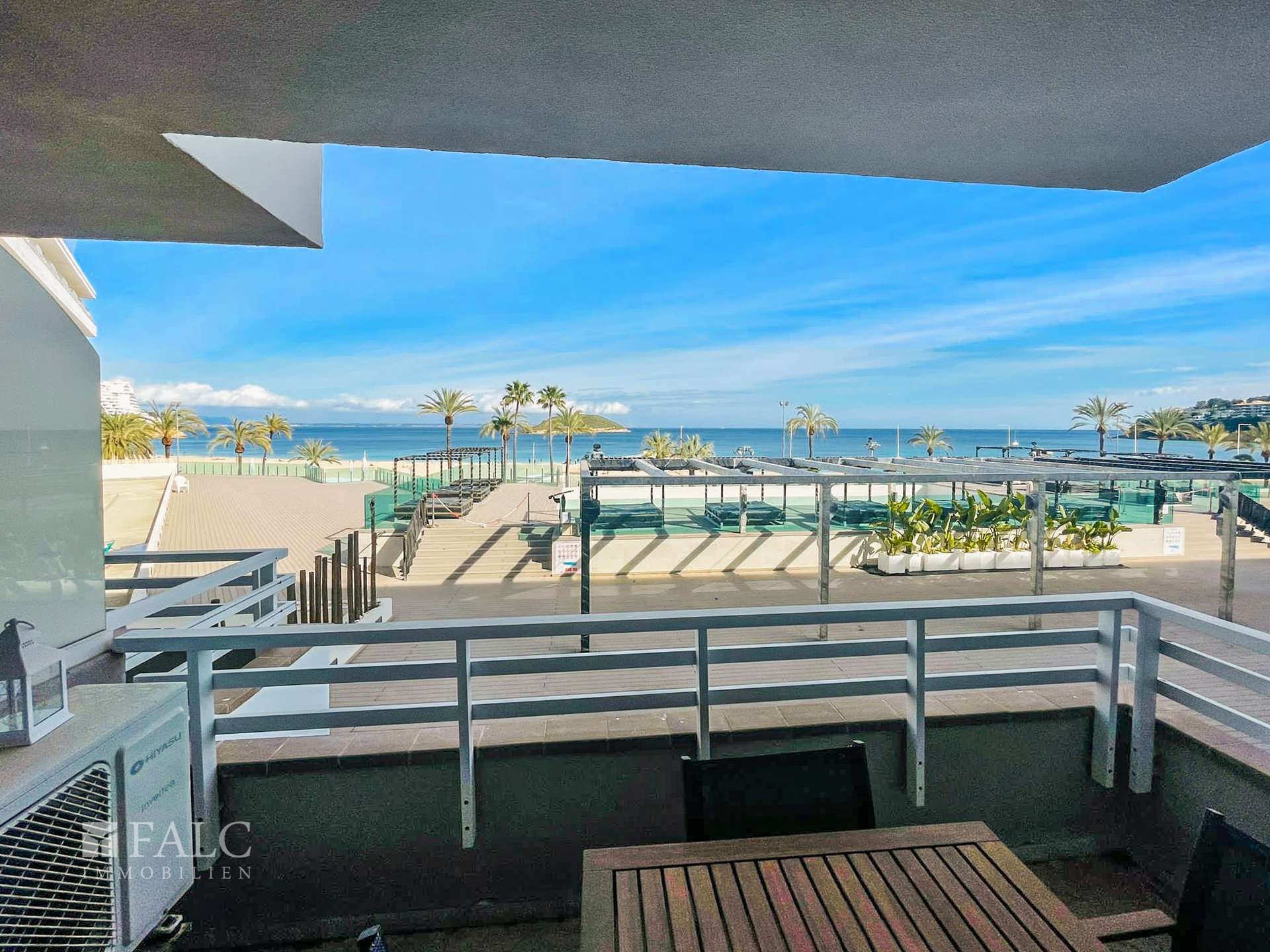 Ausblick auf das Meer 