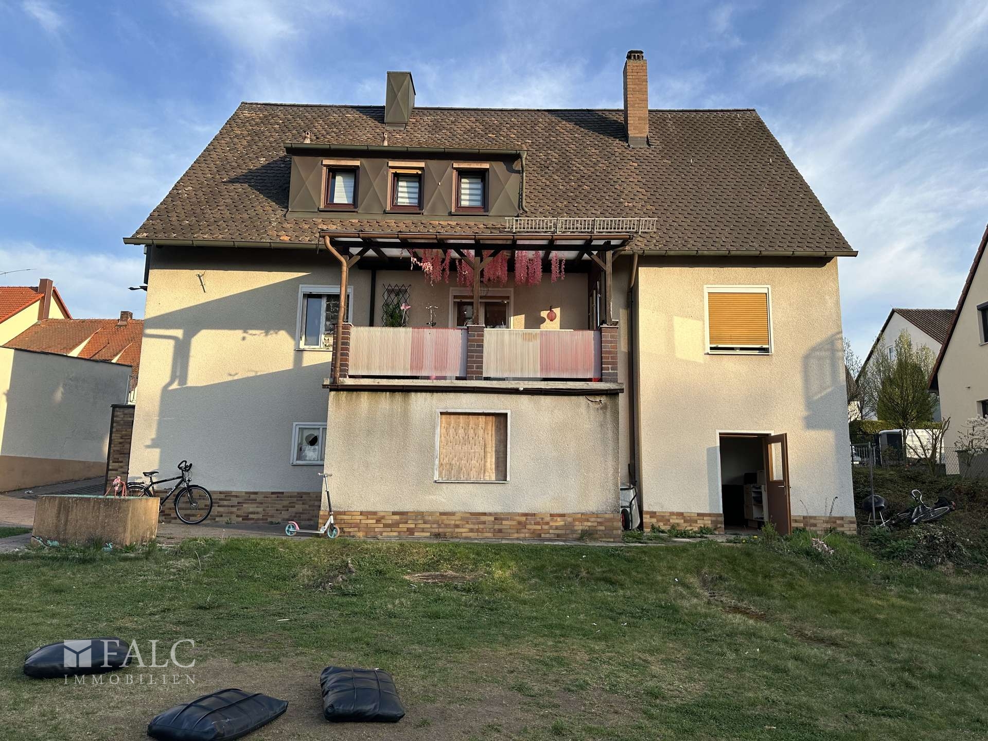 Haus Gartenseite