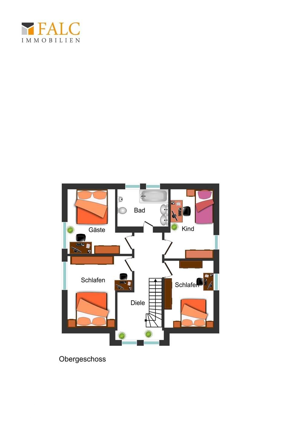 Grundriss Obergeschoss