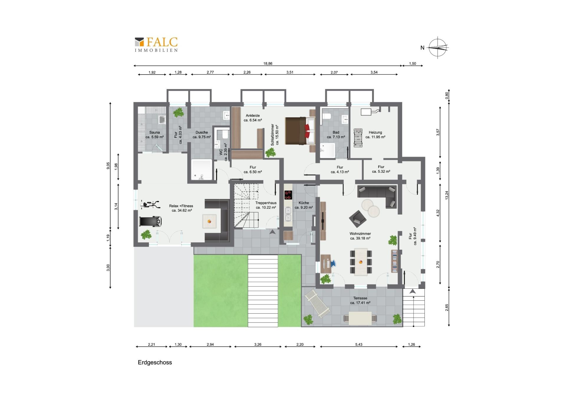 Grundriss Erdgeschoss