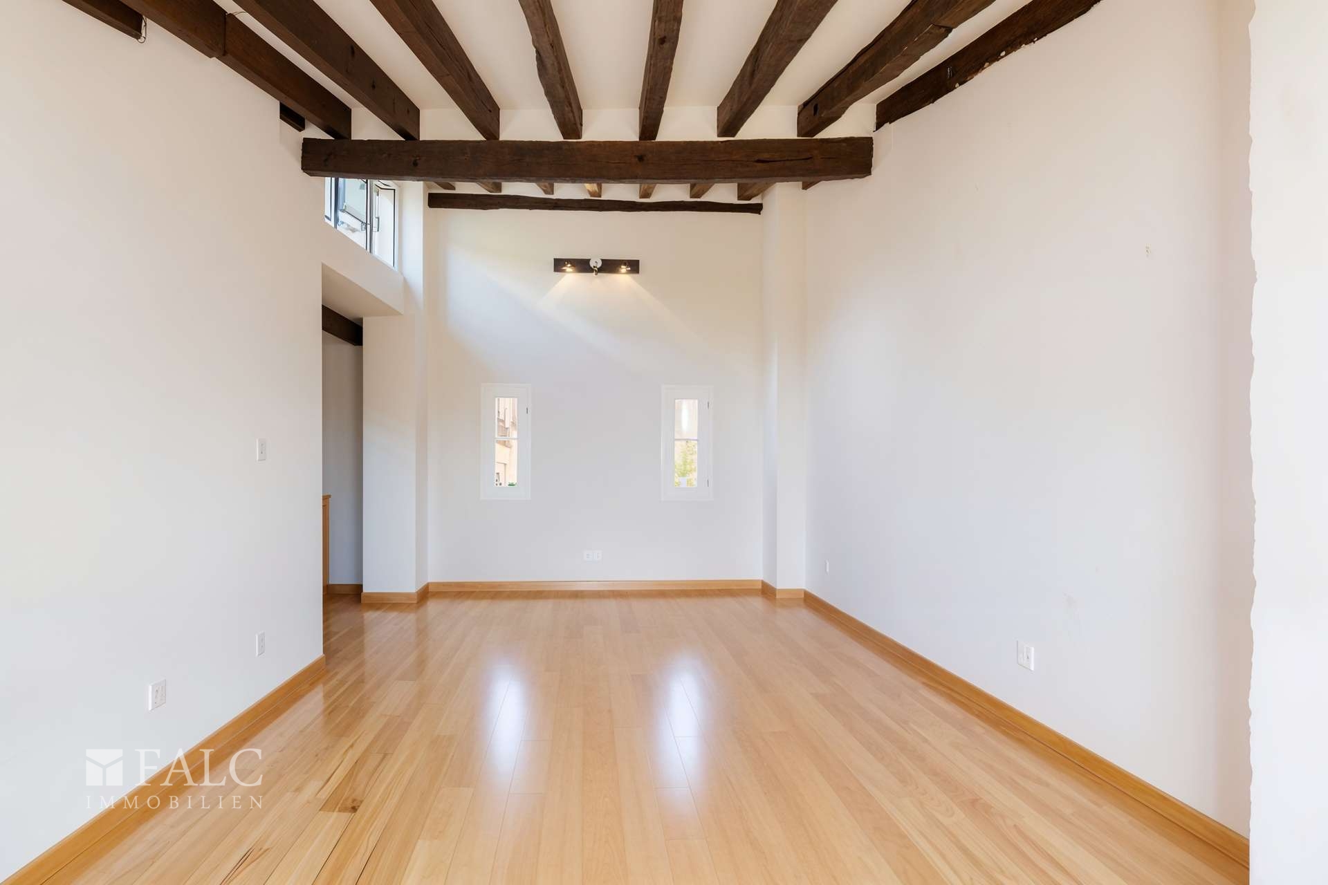 Living room - empty (unfurnished) - (AI generated)