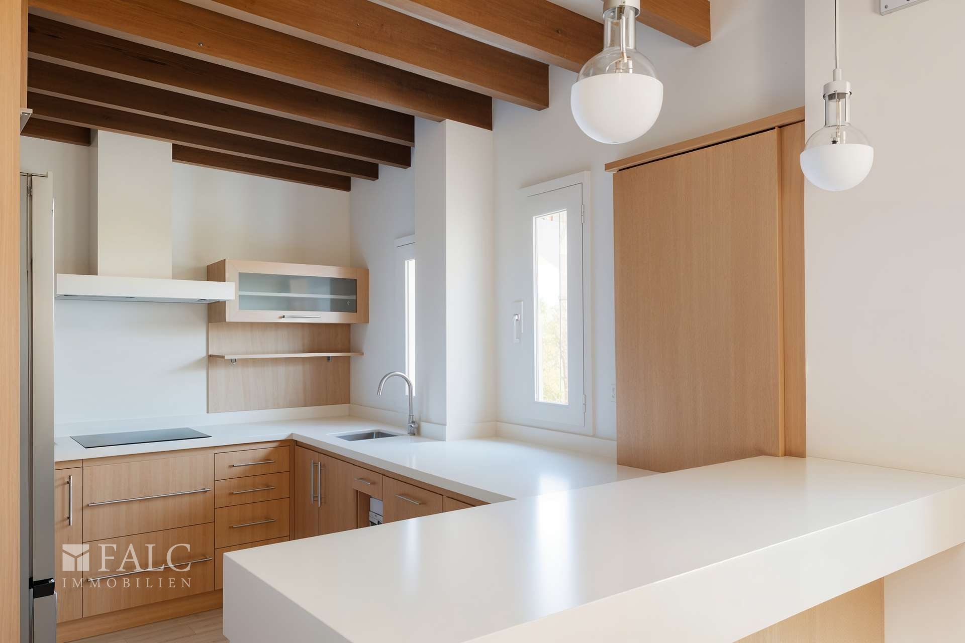 Kitchen - Empty (unfurnished) - (AI generated)