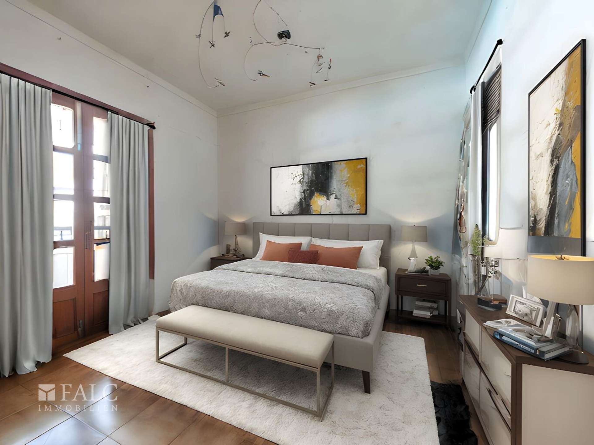 Beispiel Schlafzimmer 